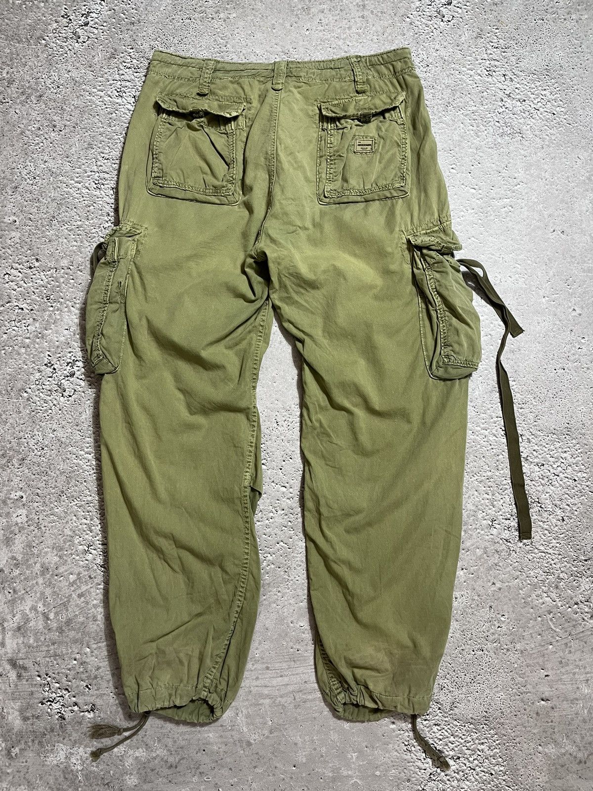 Japanese Brand × Vintage Cargo Bondage Parachute Japanese Vintage Pants Size US 36 / EU 52 - 8 Thumbnail
