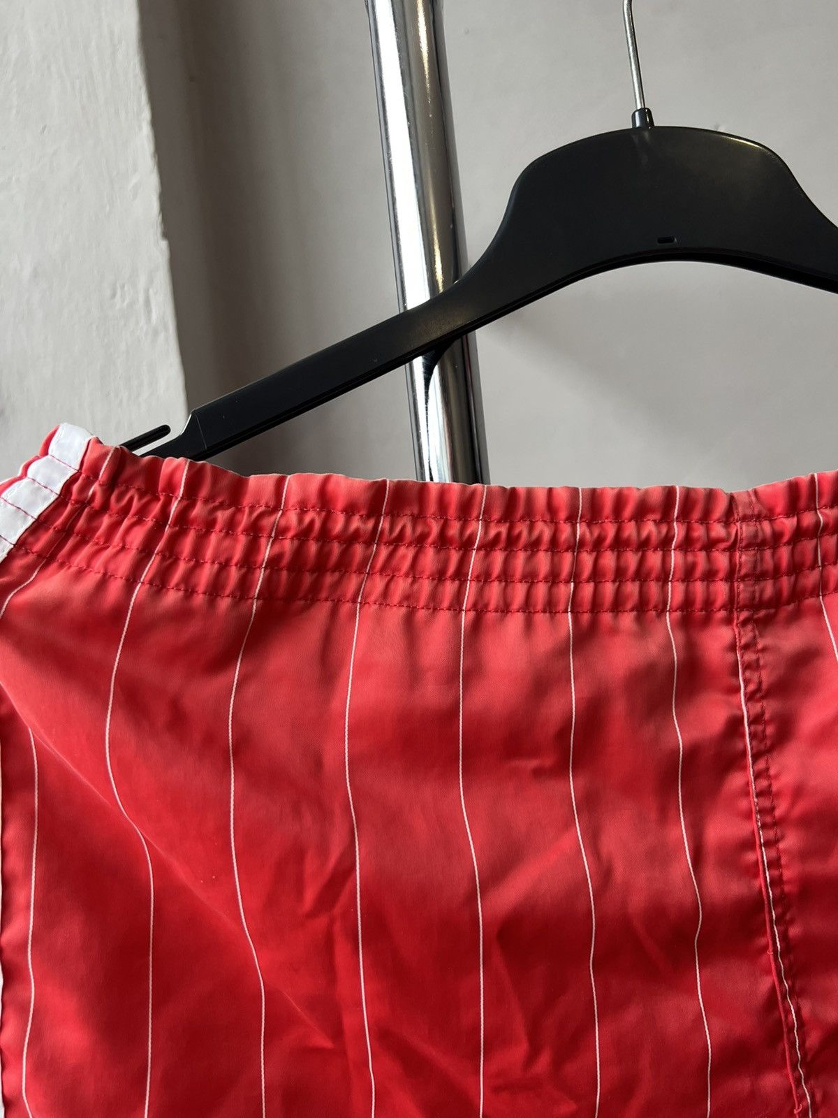 Adidas ADIDAS ARMY SPRINTER ICONIC SHORTS 80’S Racer RETRO NYLON Size US L / EU 52-54 / 3 - 17 Thumbnail