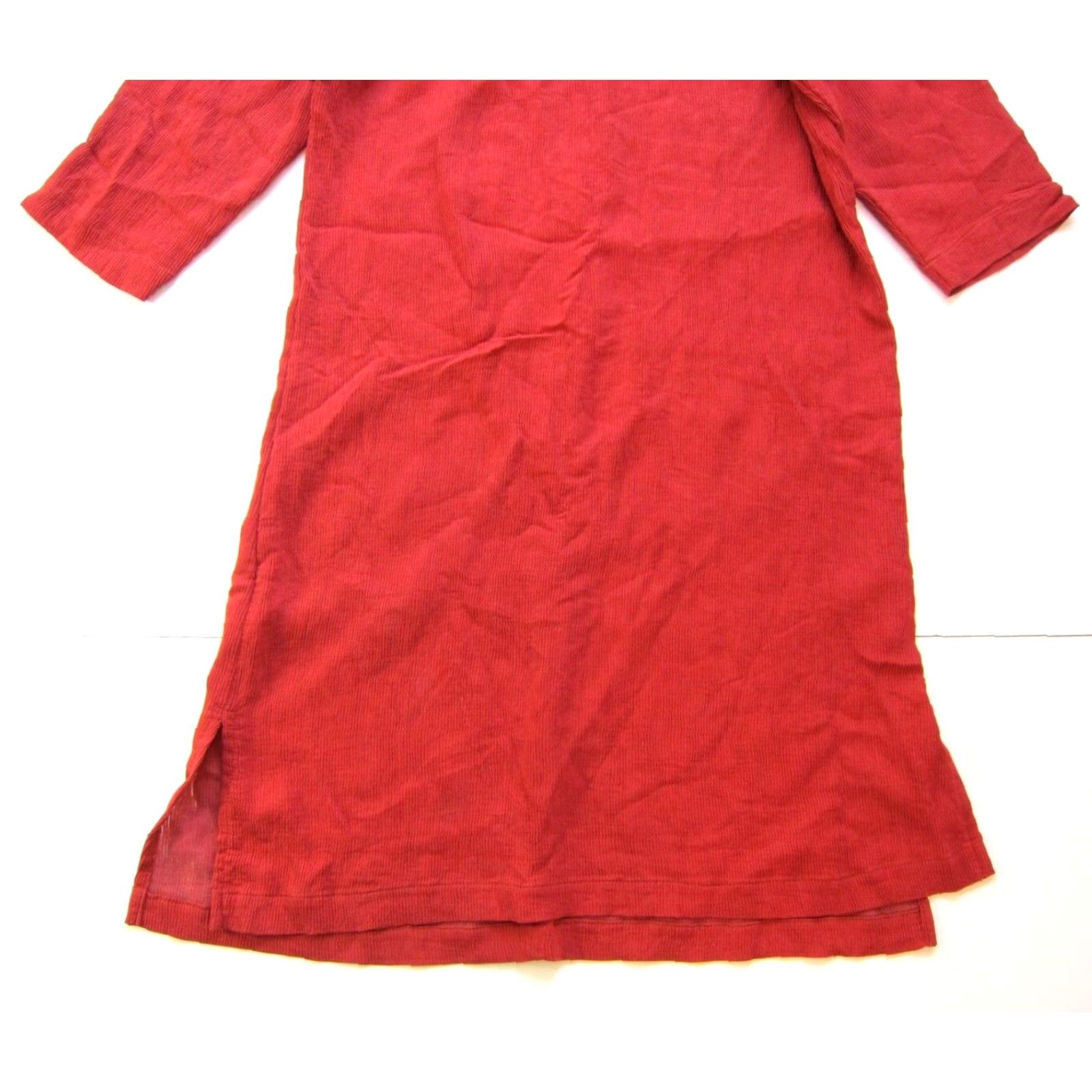 Vintage VINTAGE North Of West Orange Rayon 3/4 Sleeve Tunic Kaftan Midi Dress Medium Orange Womens Vintage Kaftan Midi Dress 3/4 Sleeve Rayon North Of West Size M / US 6-8 / IT 42-44 - 5 Thumbnail