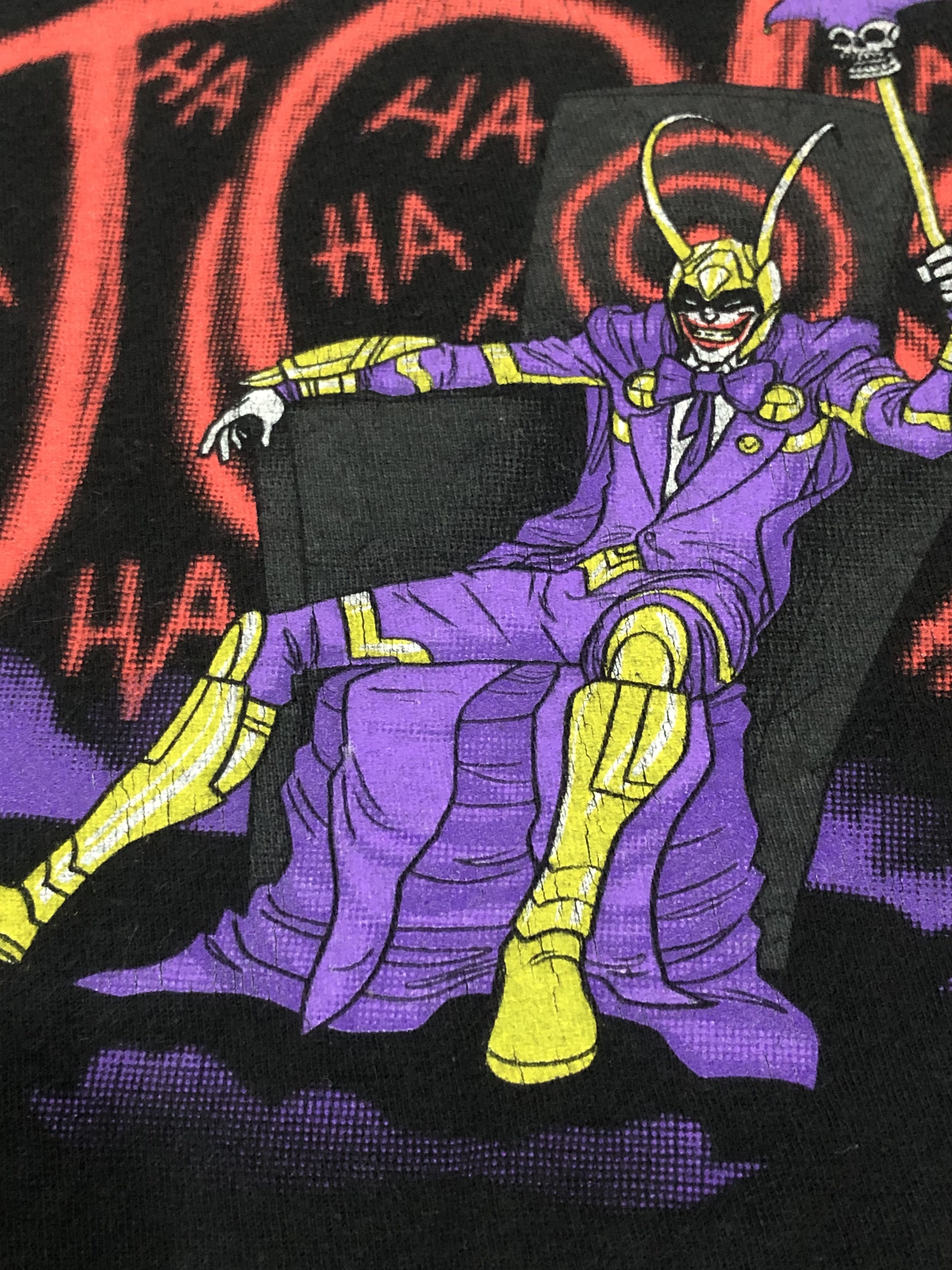 Cartoon Network × Marvel Comics Rare Marvel Loki DC Joker Mashup Joki Unisex T-Shirt Graphic Size US L / EU 52-54 / 3 - 4 Thumbnail