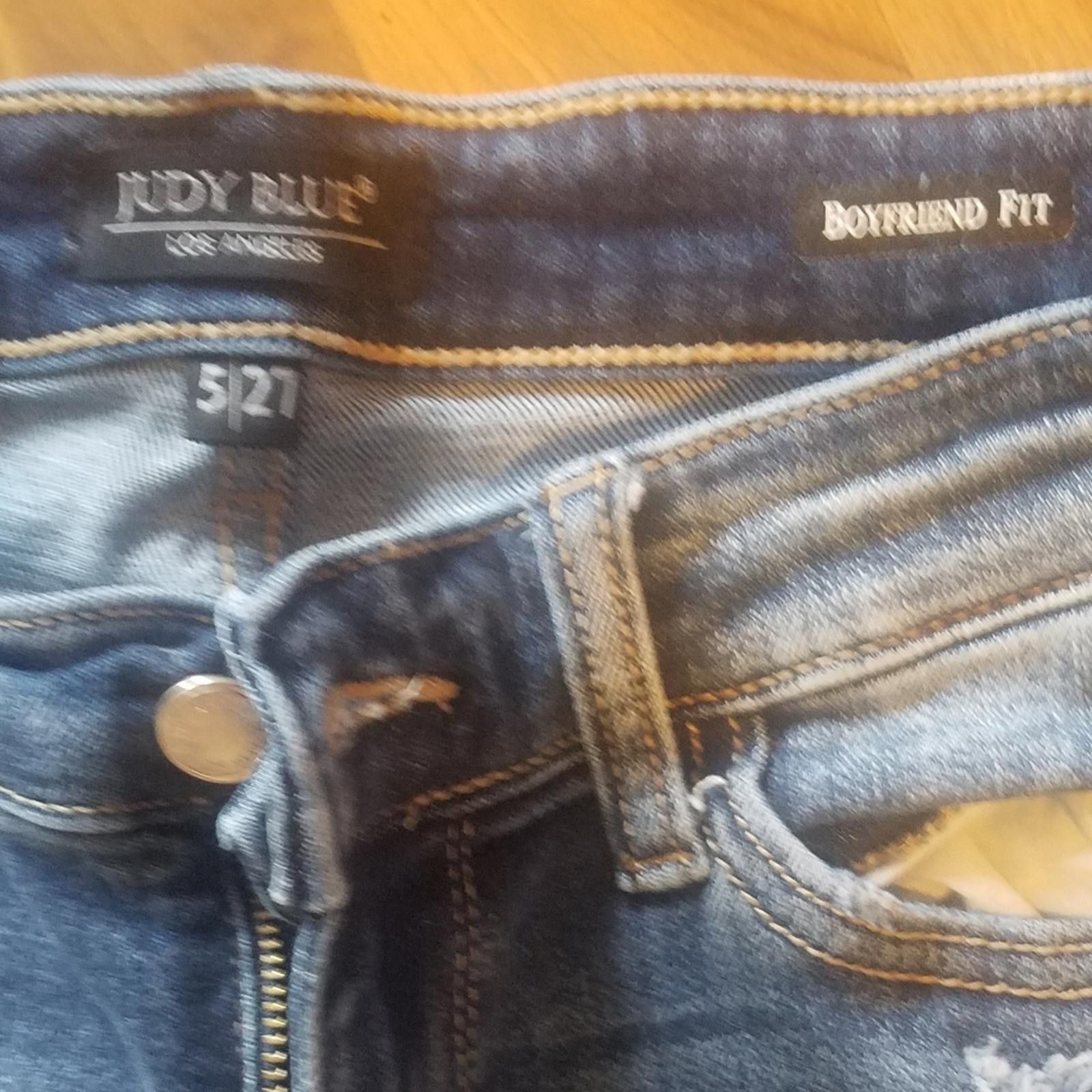 Other Judy Blue Boyfriend Fit Jeans 5/27 Size 27" / US 4 / IT 40 - 3 Thumbnail