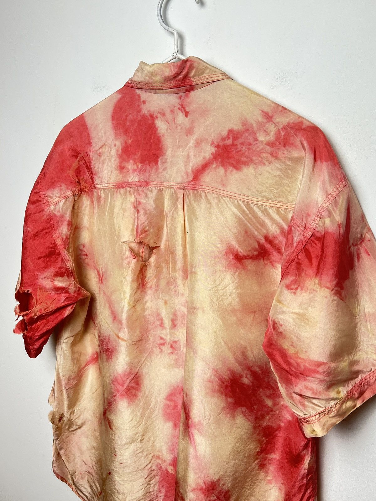 Seditionaries vintage silk shirt shimmer tie dye 1/1 Size US M / EU 48-50 / 2 - 8 Thumbnail