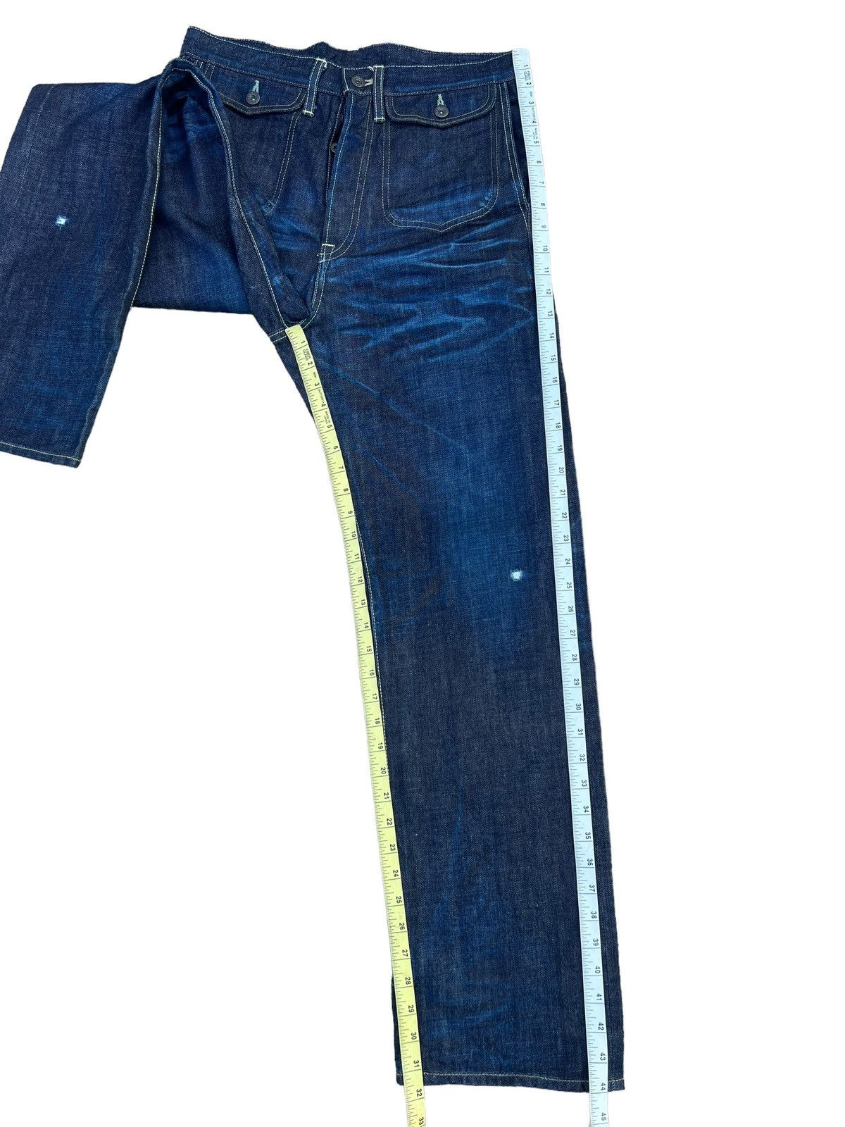 Schlussel GLAMB Tokyo Distressed 6 Pocket Denim Jeans Size US 32 / EU 48 - 5 Thumbnail