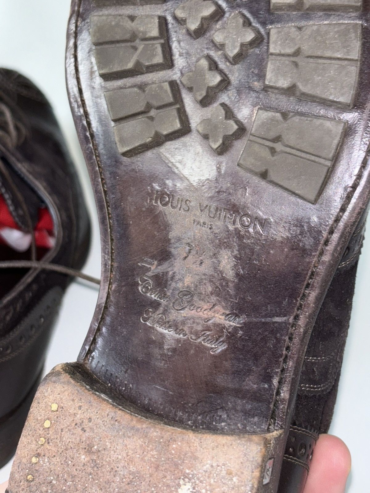 Louis Vuitton Louis Vuitton leather shoes Size US 8 / EU 41 - 6 Thumbnail