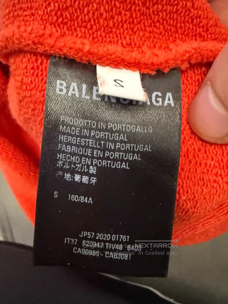 Balenciaga Balenciaga Band Hoodie Size US S / EU 44-46 / 1 - 4 Thumbnail