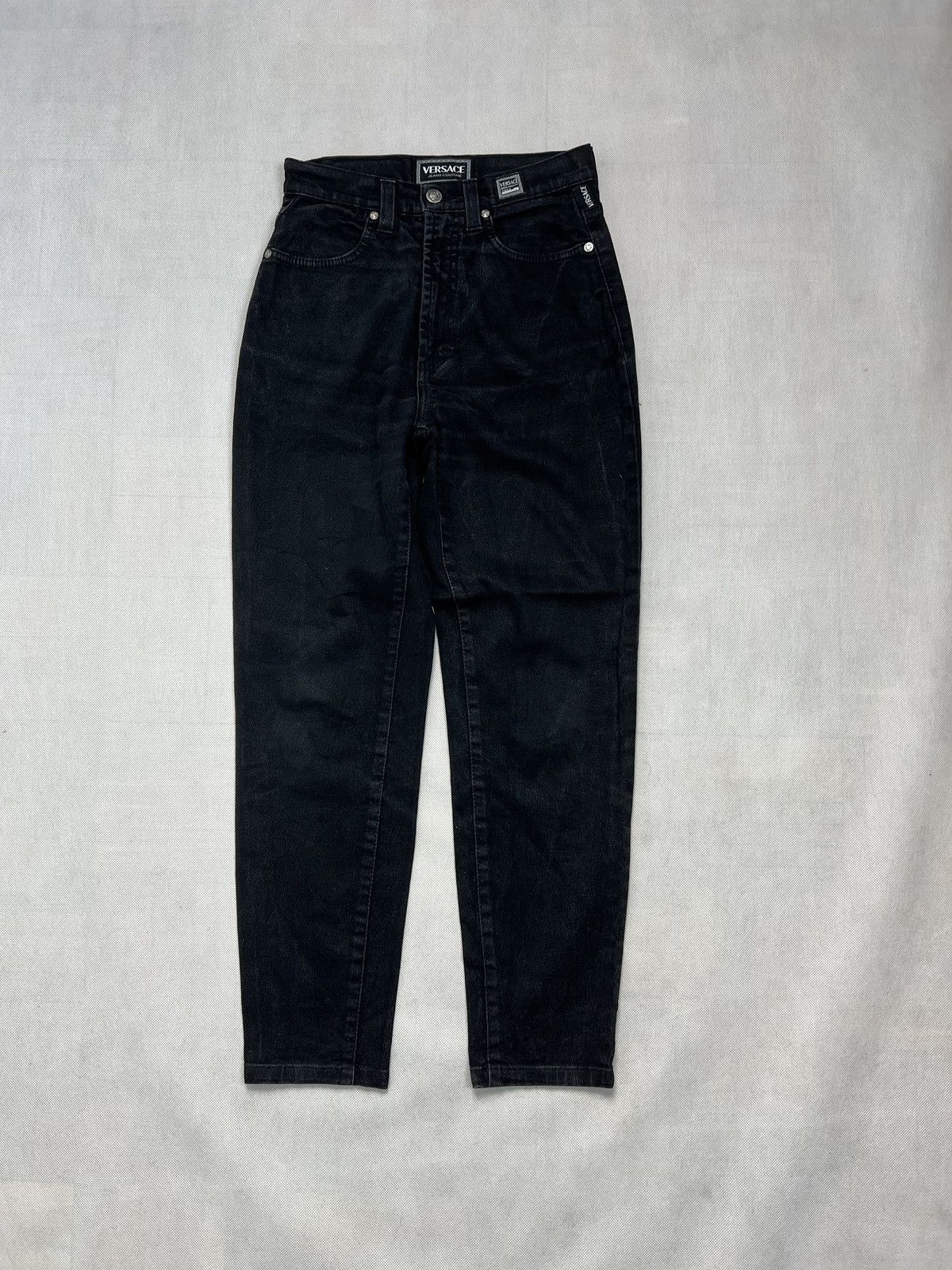 Versace Jeans Couture × Vintage Versace Jeans Couture vintage 90's trousers for women Size 27" / US 4 / IT 40 - 3 Thumbnail
