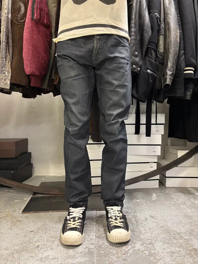 Marithe + Francois Girbaud 1990s Marithé + François Girbaud Black Denim Jeans Size US 32 / EU 48 - 2 Thumbnail