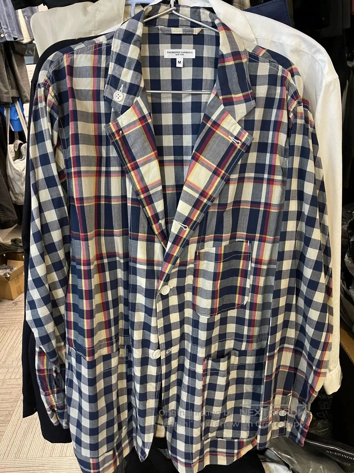 Engineered Garments Engineered Garments Plaid Suit Jacket. Size US M / EU 48-50 / 2 - 1 Thumbnail