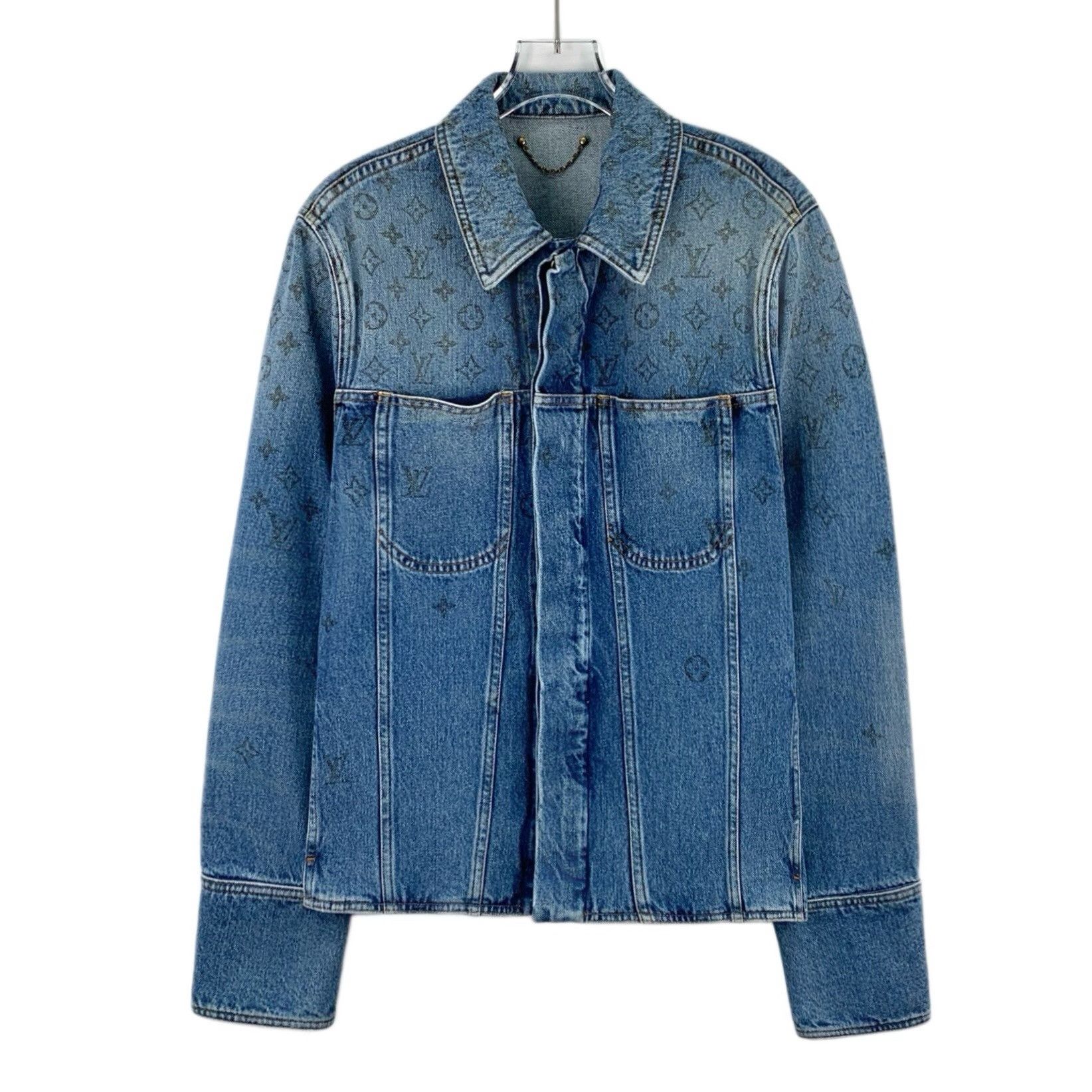 Louis Vuitton Louis Vuitton Blue Jacket XS Women Size XS / US 0-2 / IT 36-38 - 1 Thumbnail