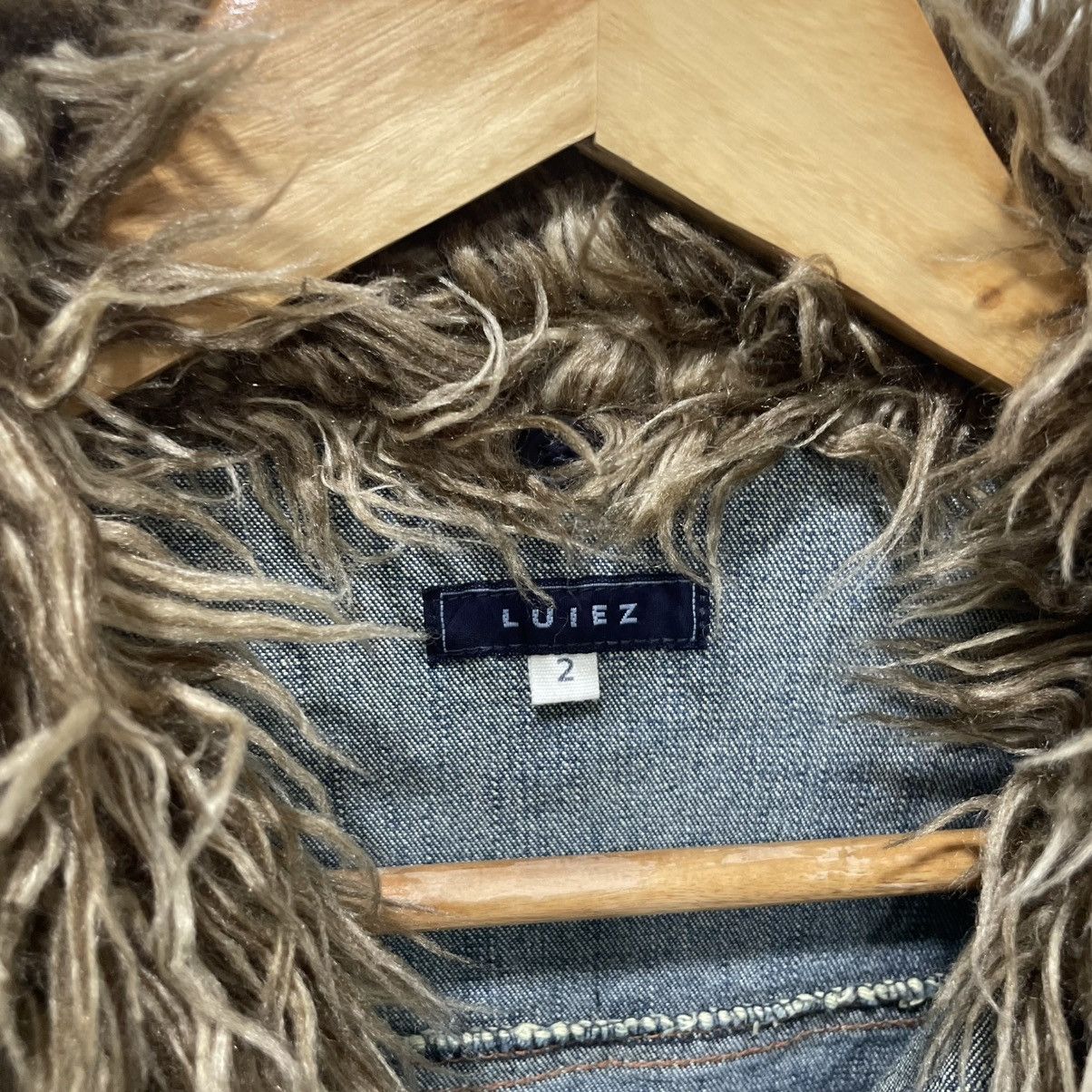 In The Attic Vintage Luiez Grunge Punk Fur Collar 90s 🌍 Size US S / EU 44-46 / 1 - 3 Thumbnail