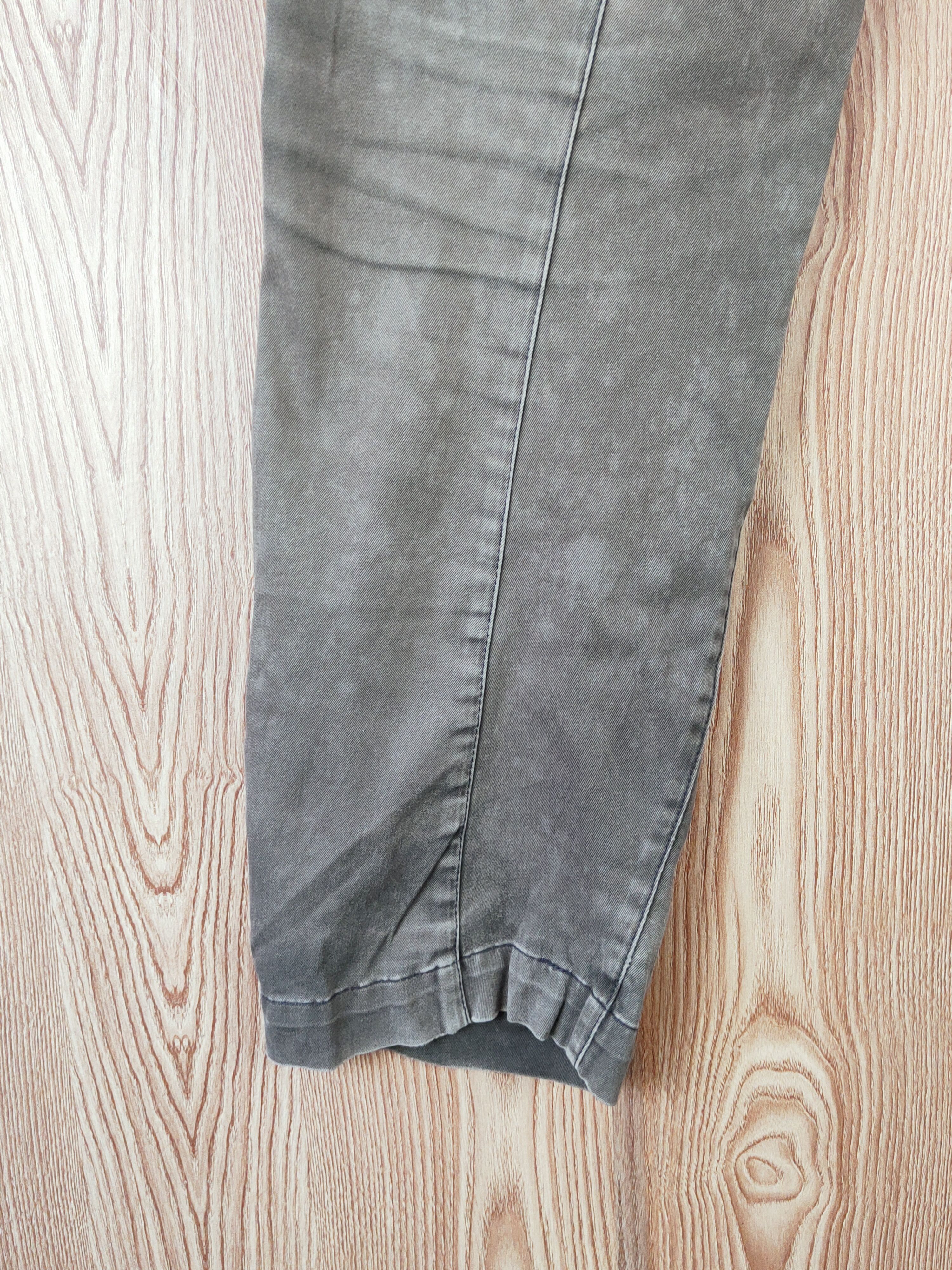 Japanese Brand Xebec Dark Gray Faded Multipocket Tactical Cargo Pants #W623 Size US 31 - 10 Thumbnail