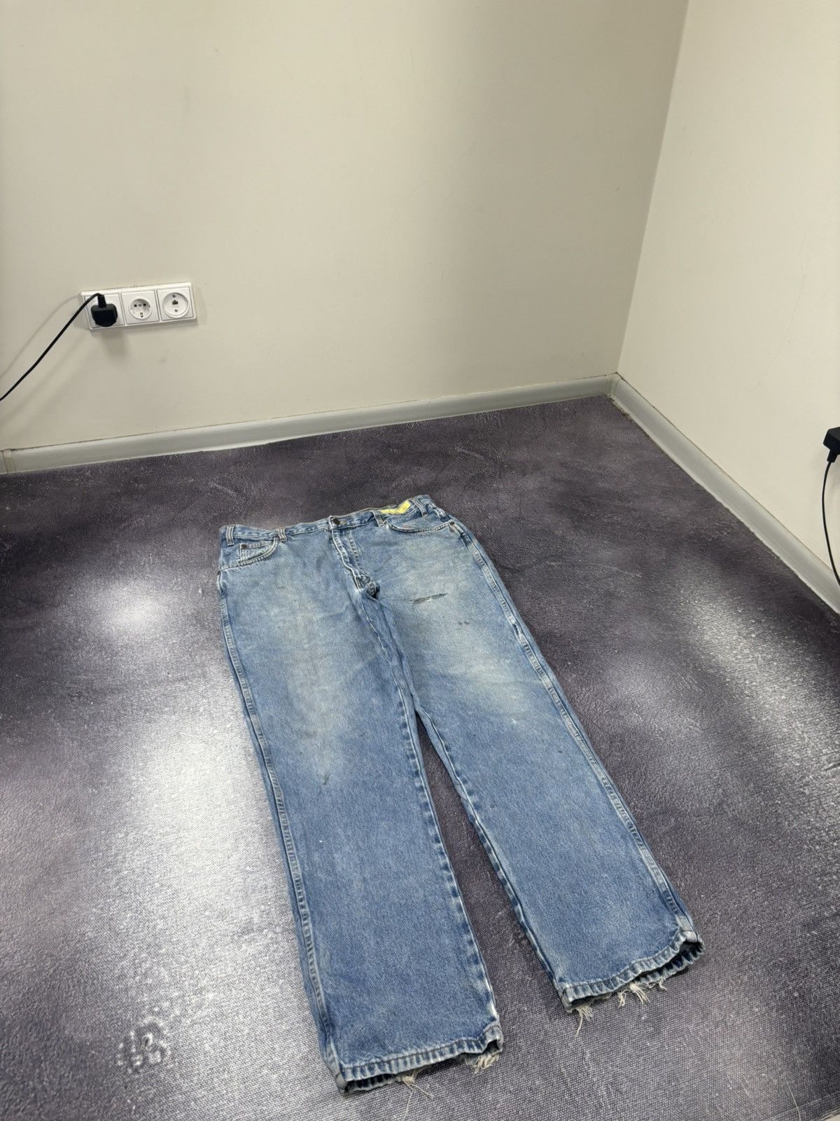 Dickies Vintage Dickies Y2K Faded Blue Denim Work Hype Baggy Jeans Size US 38 / EU 54 - 7 Thumbnail