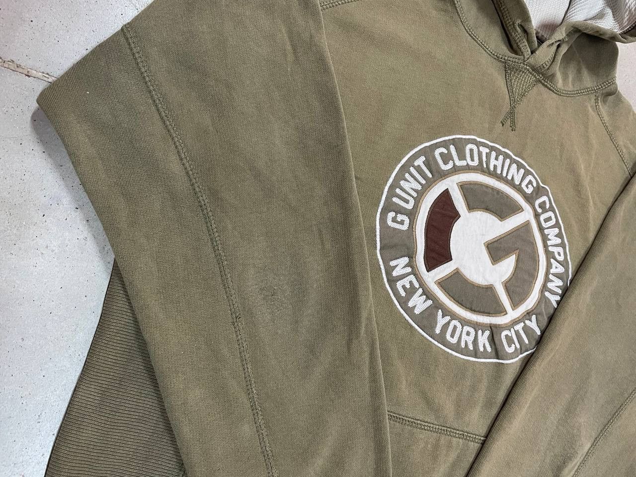 Ecko Unltd. Thrashed Faded 90s Vintage 50Cent G Unit x Ecko Unltd Hoodie Size US L / EU 52-54 / 3 - 5 Thumbnail
