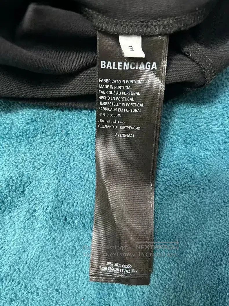 Balenciaga Balenciaga 25SS Rainbow Logo Short Sleeve Tee. Size US L / EU 52-54 / 3 - 5 Thumbnail
