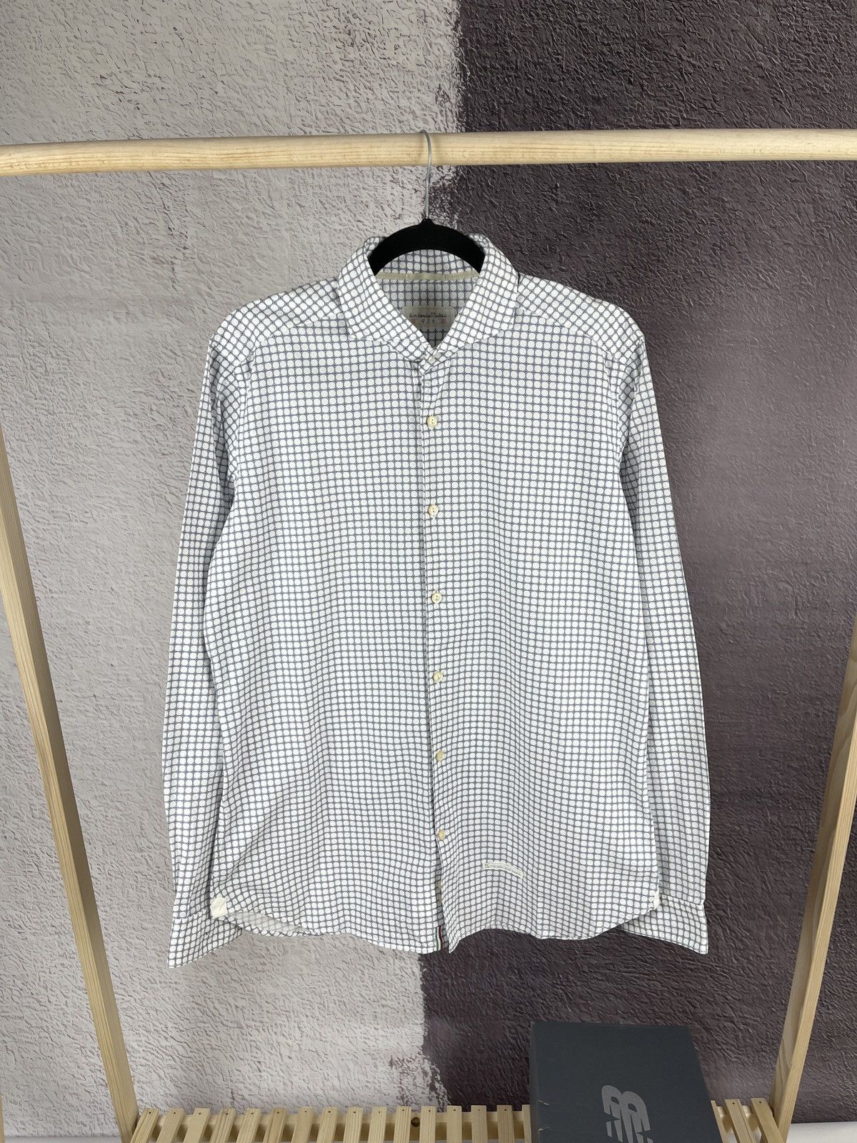 Tintoria Mattei Tintoria Mattei 954 pattern Italian long sleeve shirt Size US L / EU 52-54 / 3 - 1 Thumbnail
