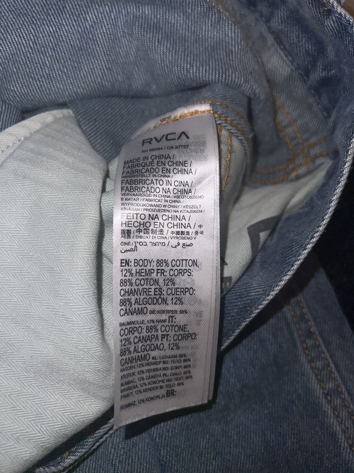 RVCA New Dawn - Straight Fit Jeans for Men Size US 33 - 5 Thumbnail