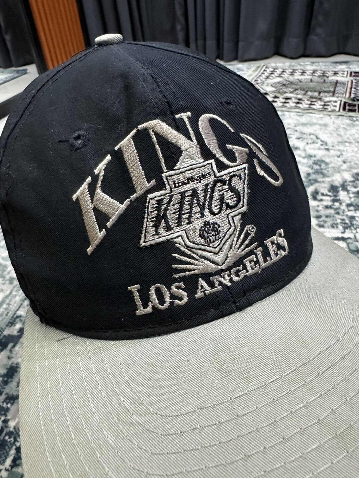 NHL VINTAGE AJD LOS ANGELES KINGS SNAPBACK HAT CAP Size ONE SIZE - 6 Thumbnail