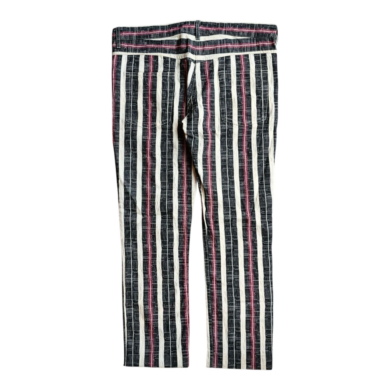 Isabel Marant Etoile ISABEL MARANT ETOILE Jacob Striped Ankle Pants Size 38" / US 16 / IT 52 - 2 Thumbnail