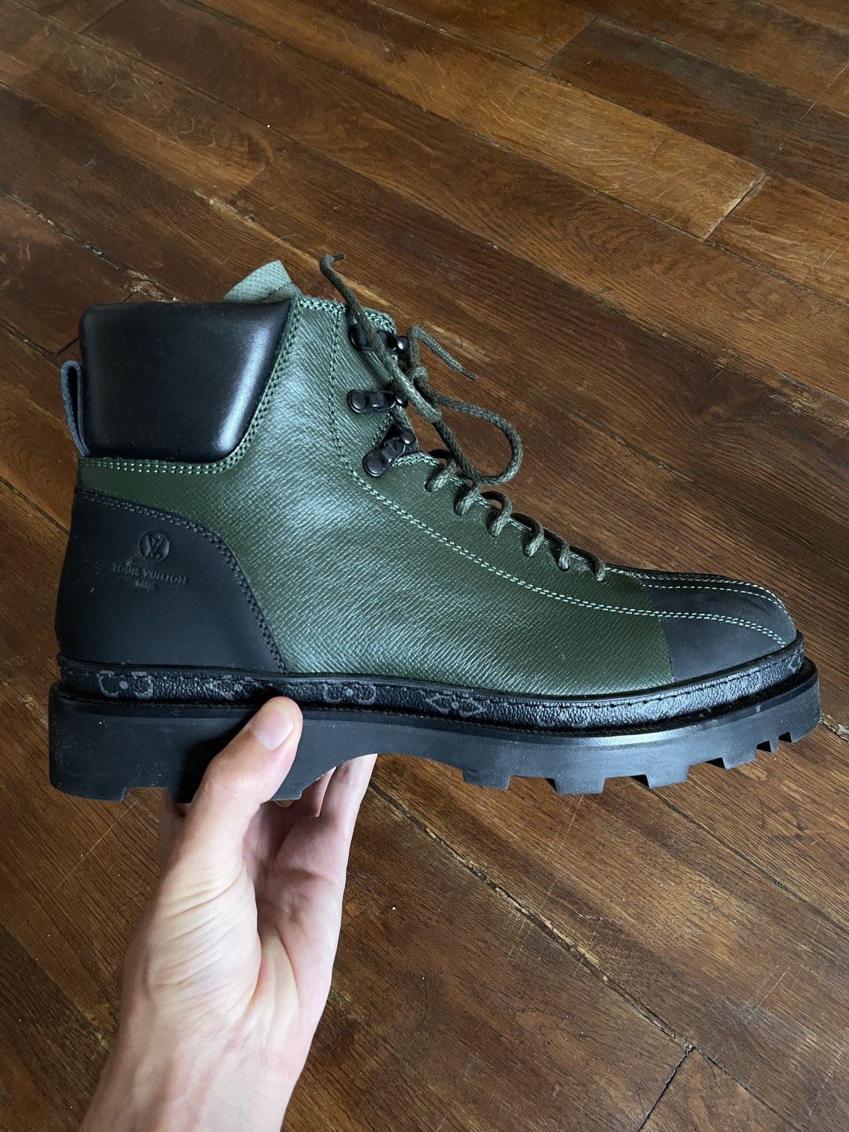Louis Vuitton Rare Louis Vuitton hiking boots Size US 11.5 / EU 44-45 - 2 Thumbnail
