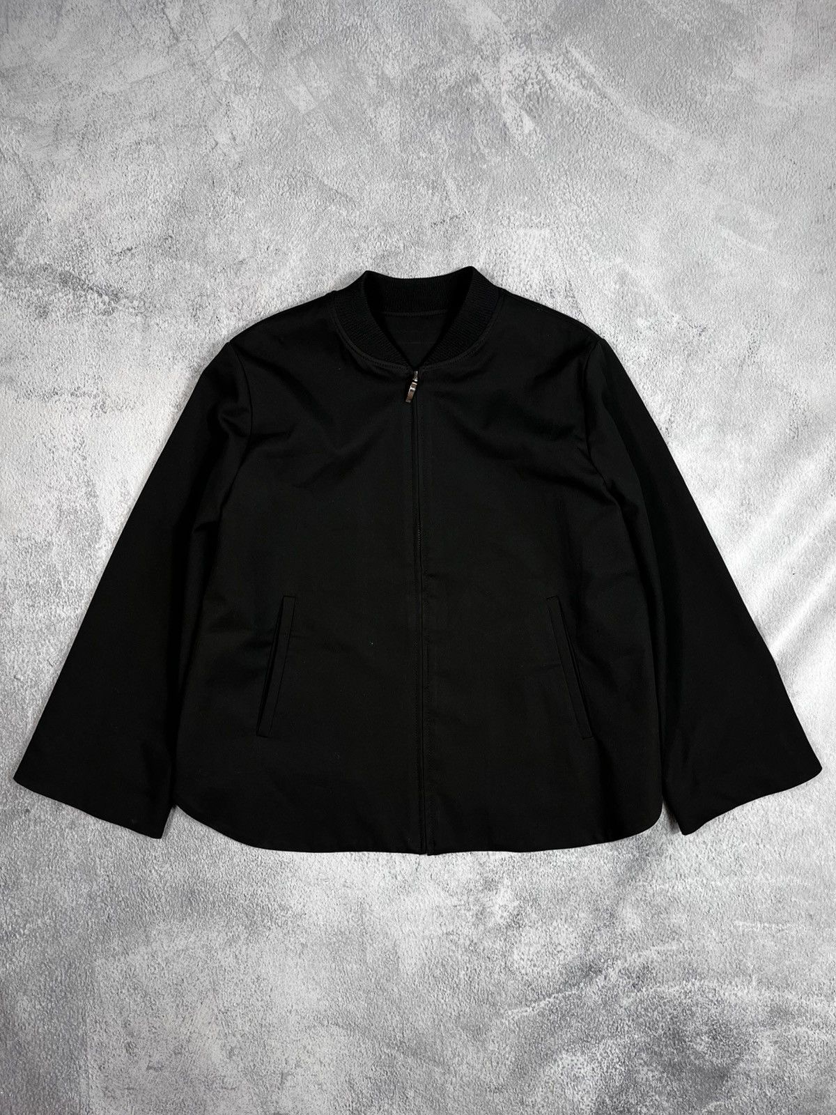 20471120 × Japanese Brand Vintage Y2K Japan Yohji style bomber jacket avant gardre Size S / US 4 / IT 40 - 1 Thumbnail