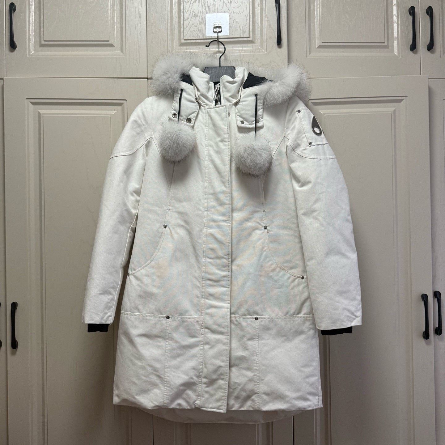 Moose Knuckles Moose Knuckles Stirling Long Fur Collar Down Jacket Size S / US 4 / IT 40 - 1 Thumbnail