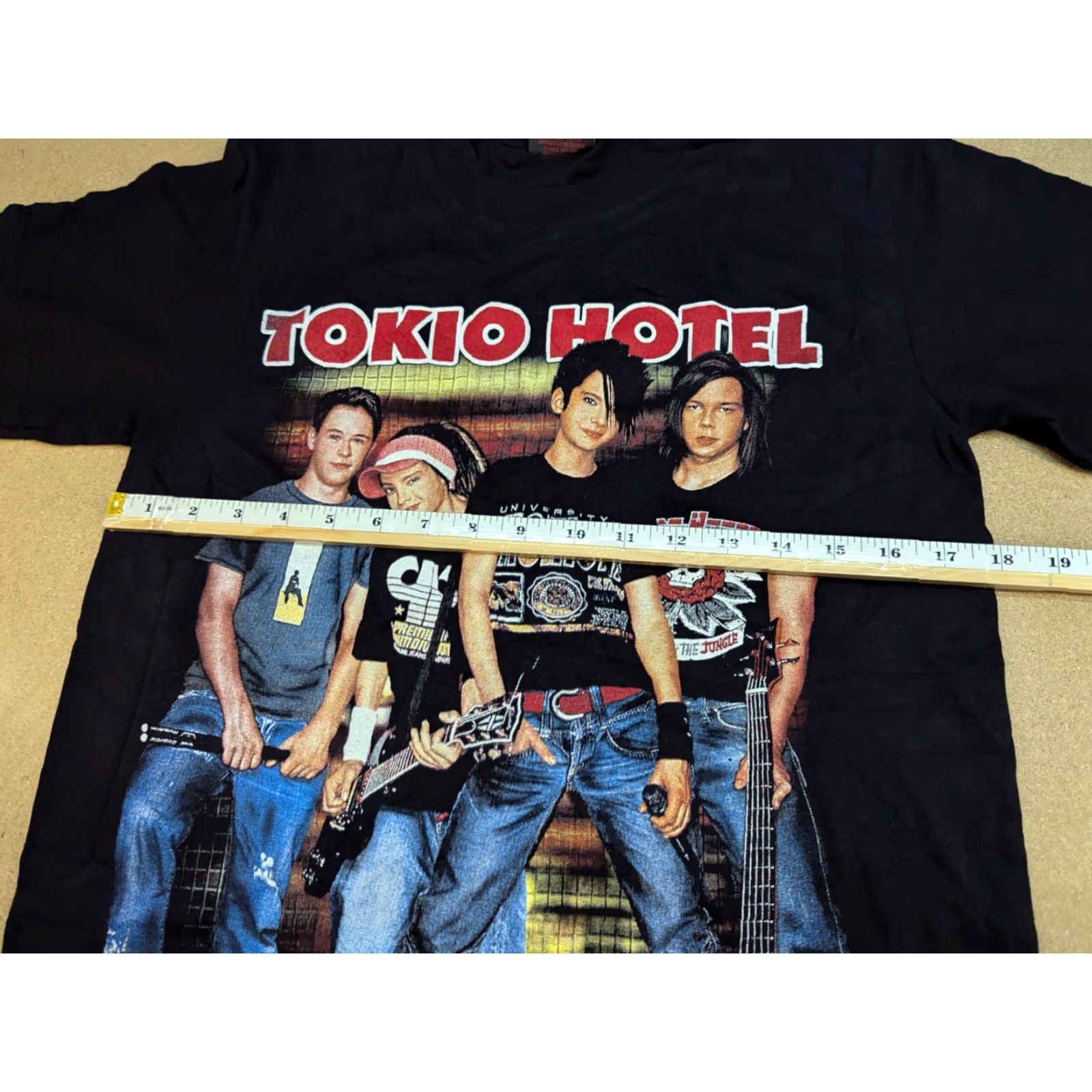 Vintage Tokio Hotel Vintage Shirt Mens Medium Band Tee Music Pop Rock Tokyo Size US M / EU 48-50 / 2 - 5 Thumbnail