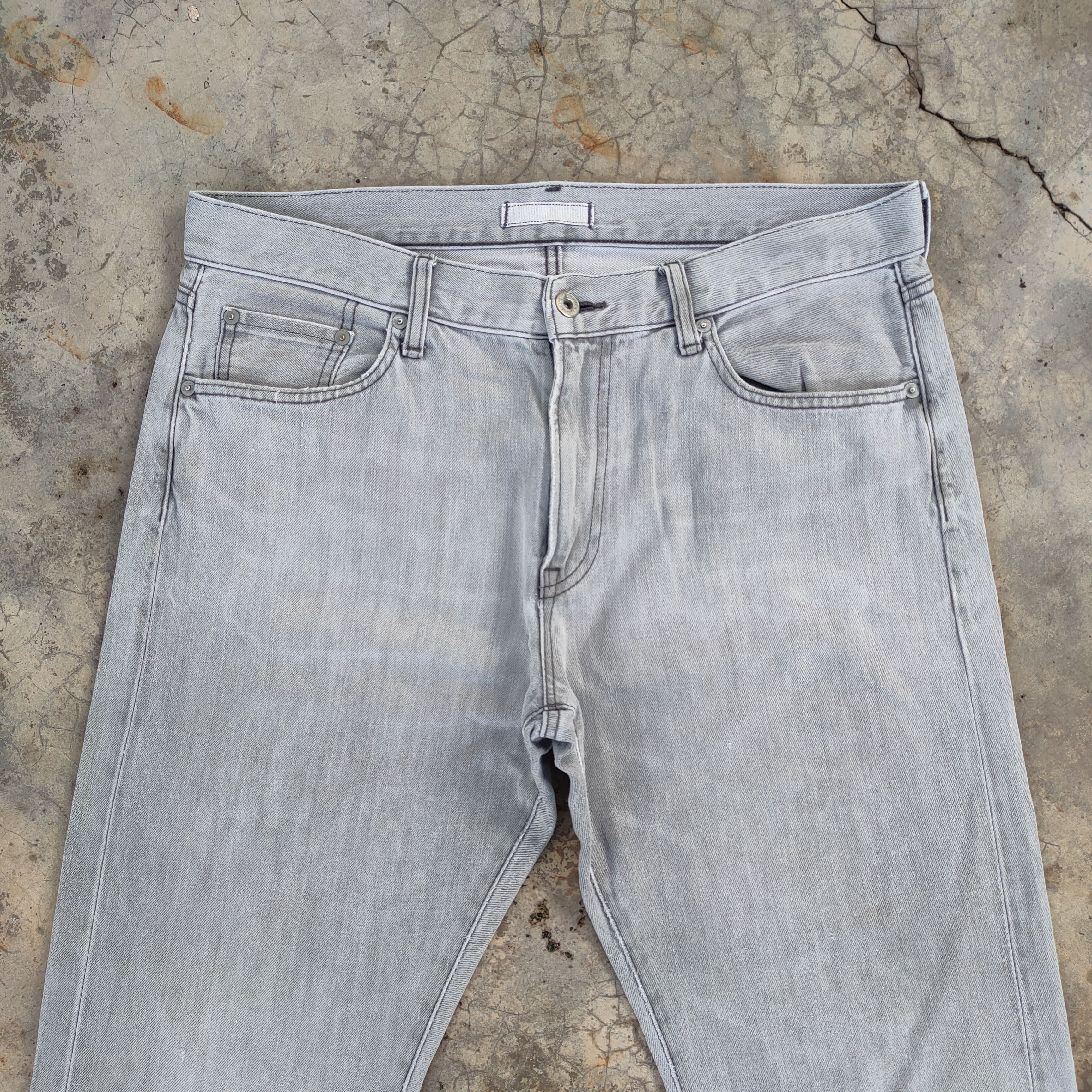 Japanese Brand VINTAGE JAPANESE FADED JEANS DENIM PANTS Size US 36 / EU 52 - 3 Thumbnail