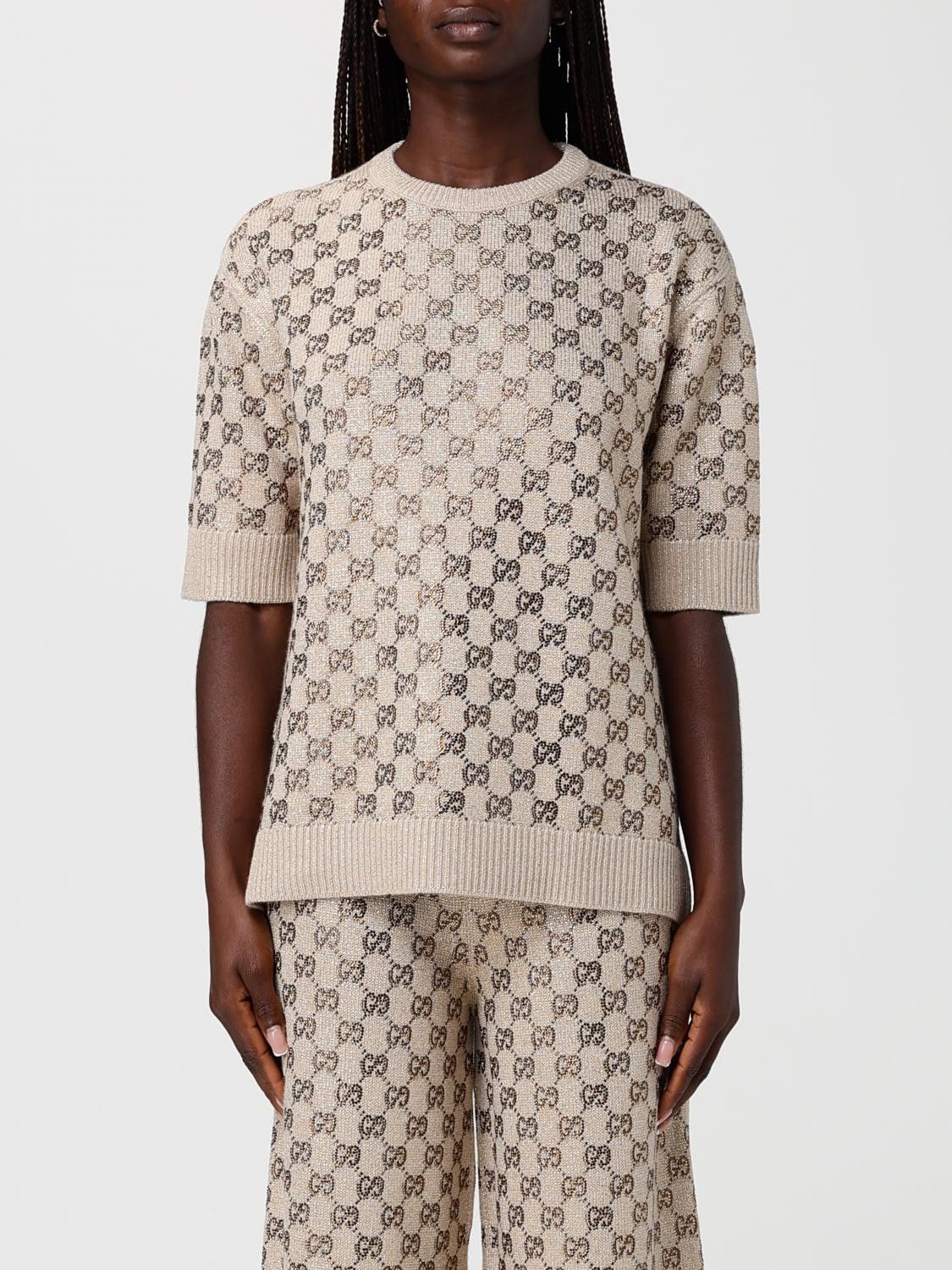Gucci Gucci Sweater Woman Beige Size XS / US 0-2 / IT 36-38 - 1 Thumbnail
