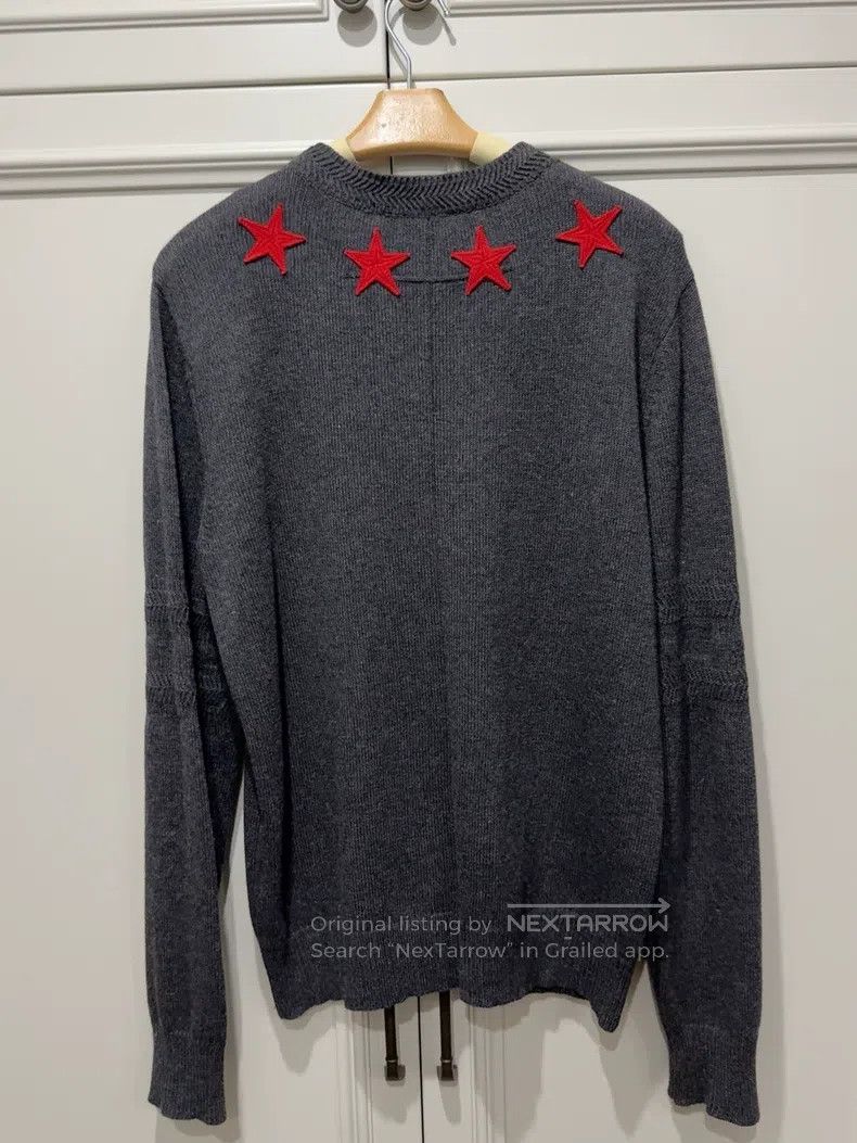 Givenchy Givenchy Star sweater dark grey men's L, original price Size US L / EU 52-54 / 3 - 2 Thumbnail