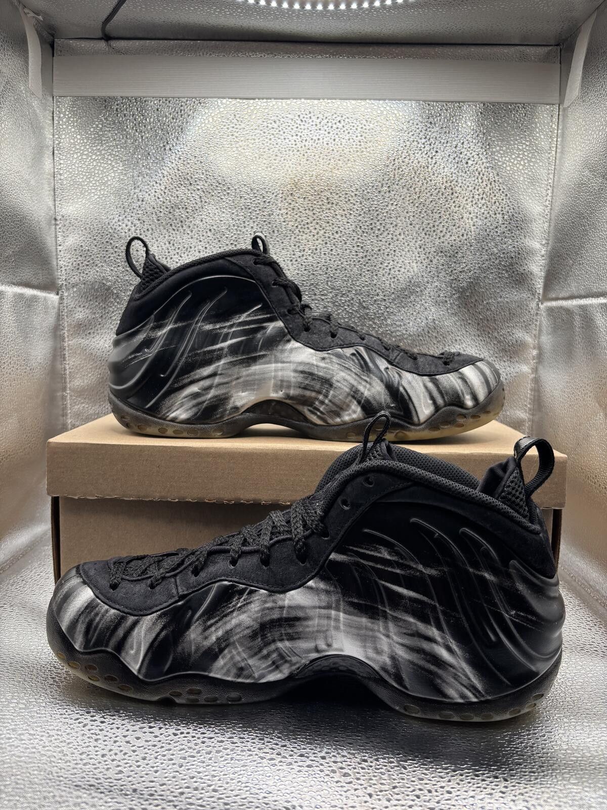 Nike Nike air Foamposite one dream of a world black Size US 10 / EU 43 - 5 Thumbnail