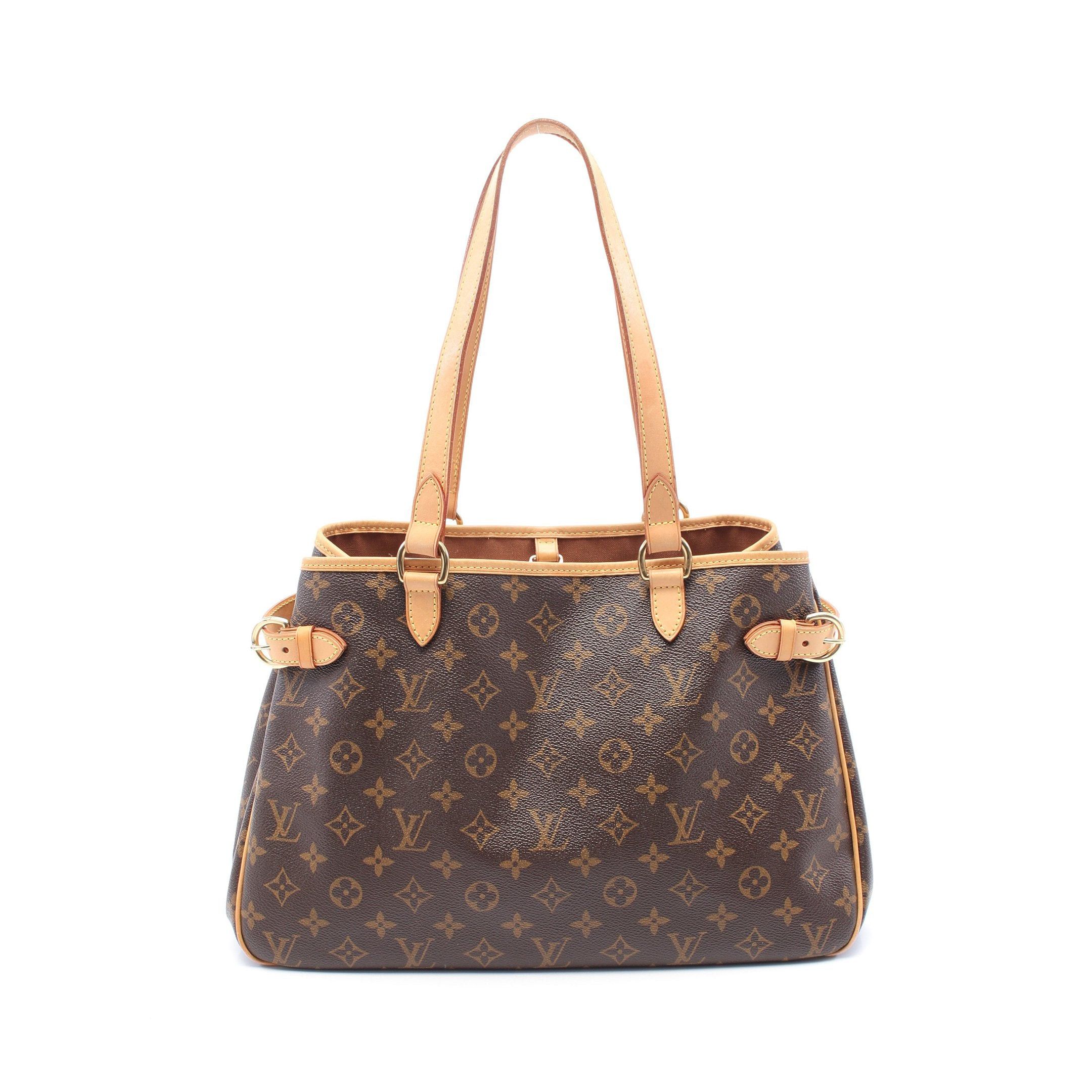 Louis Vuitton Louis Vuitton Batignolles Horizontal Monogram Shoulder Bag Leather Brown Size ONE SIZE - 1 Thumbnail
