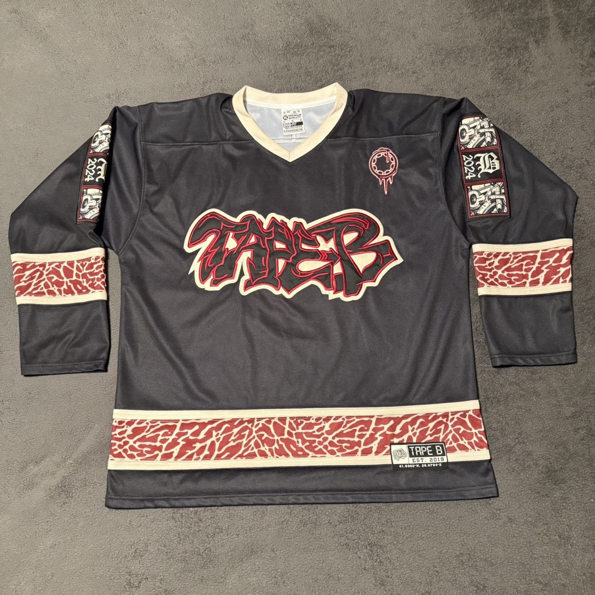 Other TAPE B STREETWEAR HOCKEY JERSEY Size US XL / EU 56 / 4 - 1 Thumbnail