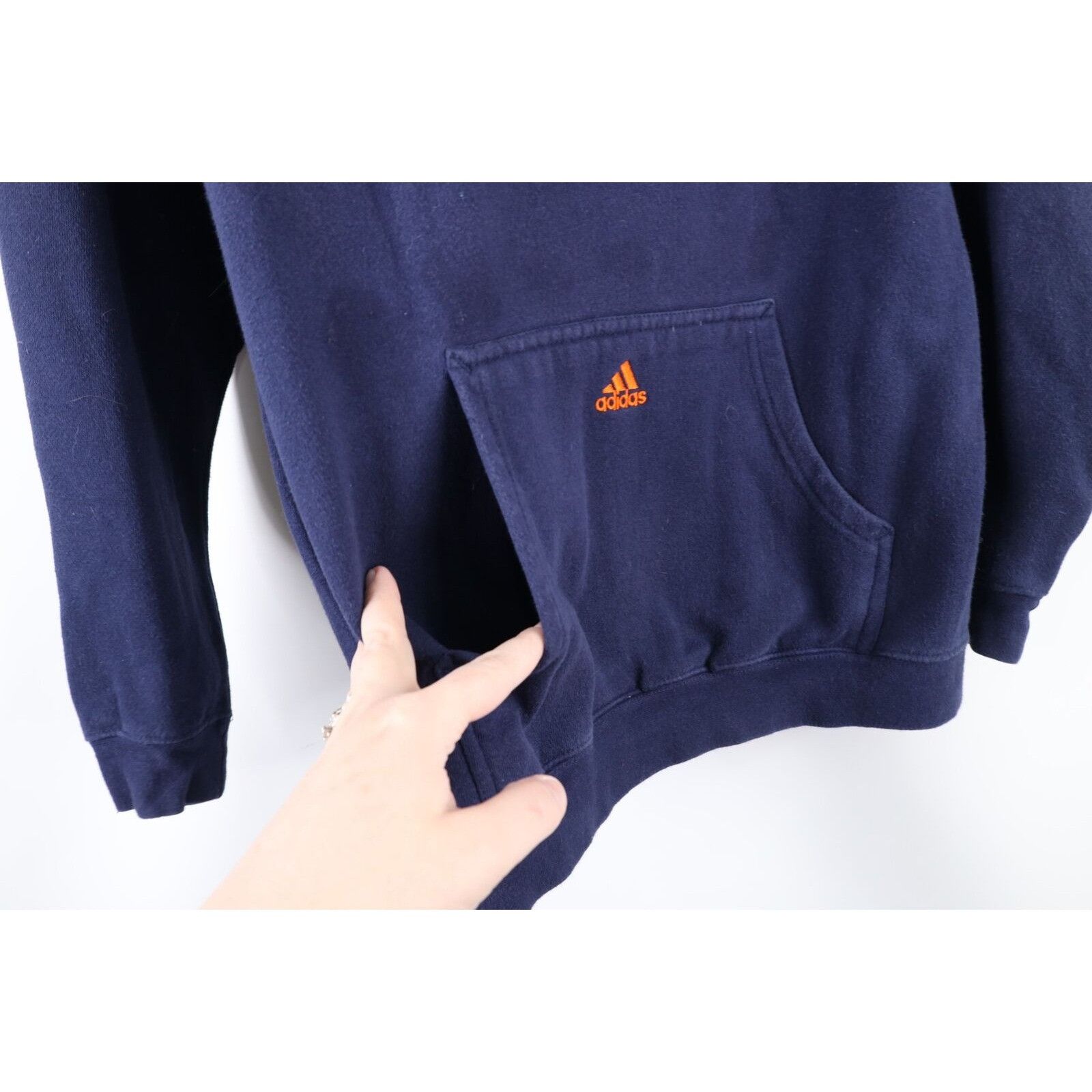 Adidas × Vintage Vintage Adidas Detroit Tigers Baseball Old English D Hoodie Size US S / EU 44-46 / 1 - 7 Thumbnail