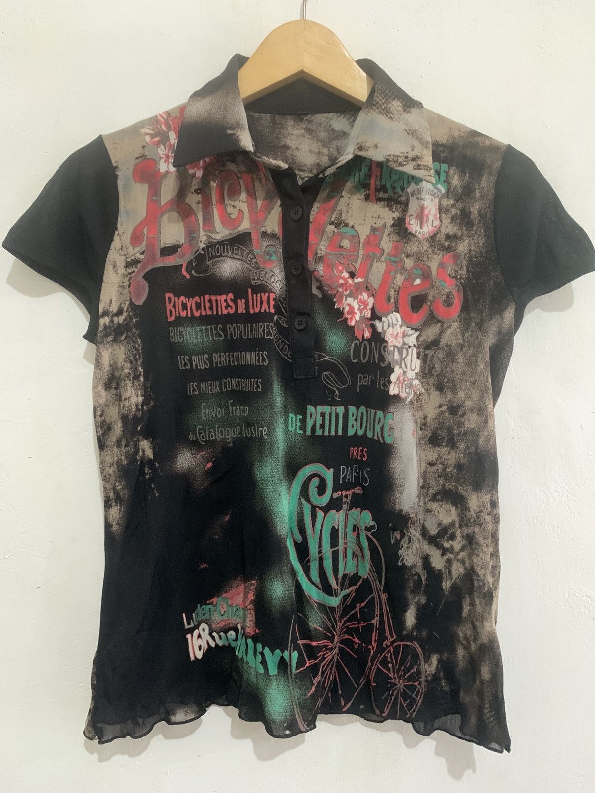 Japanese Brand Vintage Meshtop Bicycle Size XS / US 0-2 / IT 36-38 - 2 Thumbnail