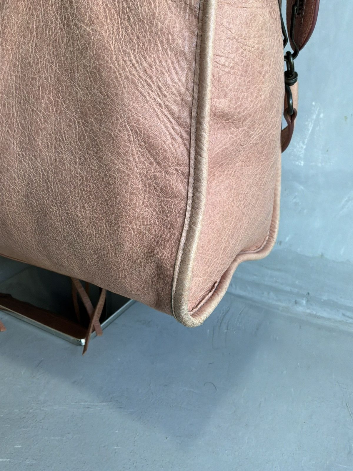 Balenciaga Balenciaga - Classic City - Salmon Pink Lambskin Leather Bag Size ONE SIZE - 14 Thumbnail