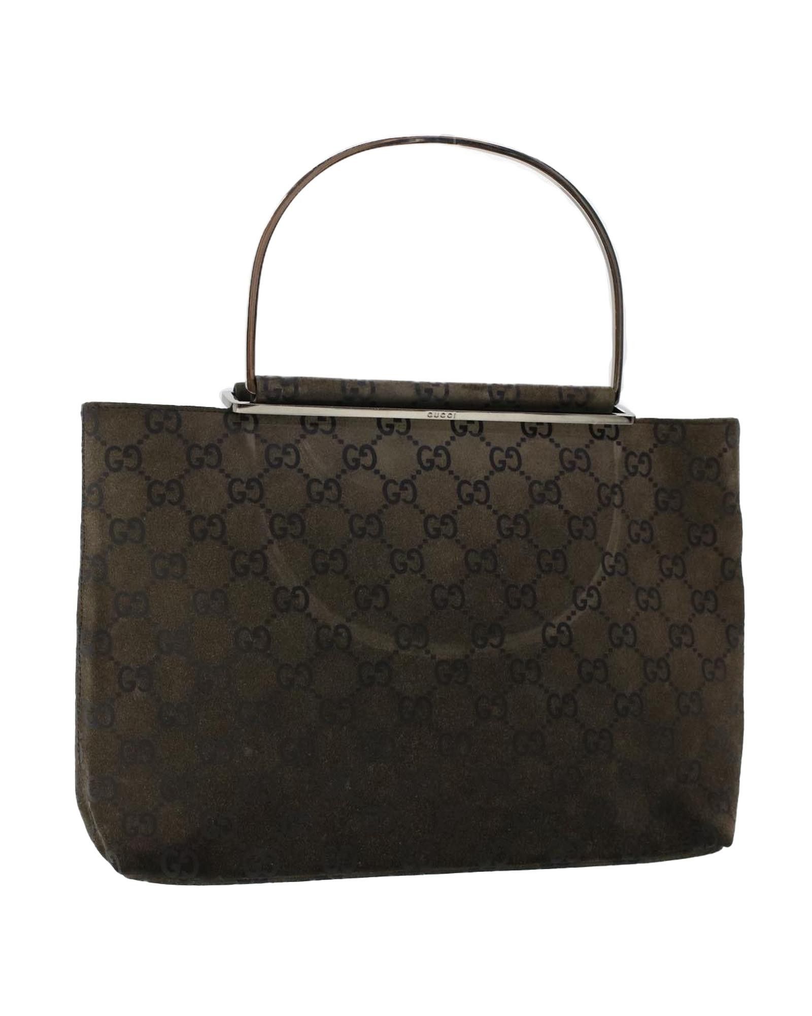 image of Gucci Timeless Luxury: GG Canvas Bag - Black, Women's