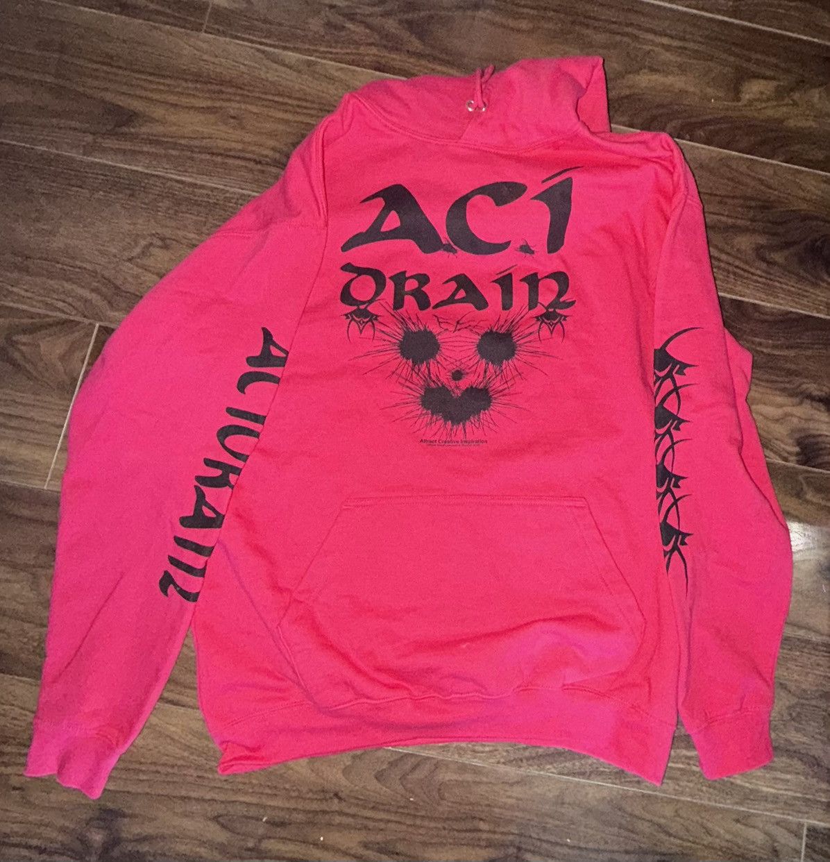 Other Official Bladee Martyr Tour pink Sweatshirt (XL). Size US XL / EU 56 / 4 - 1 Thumbnail
