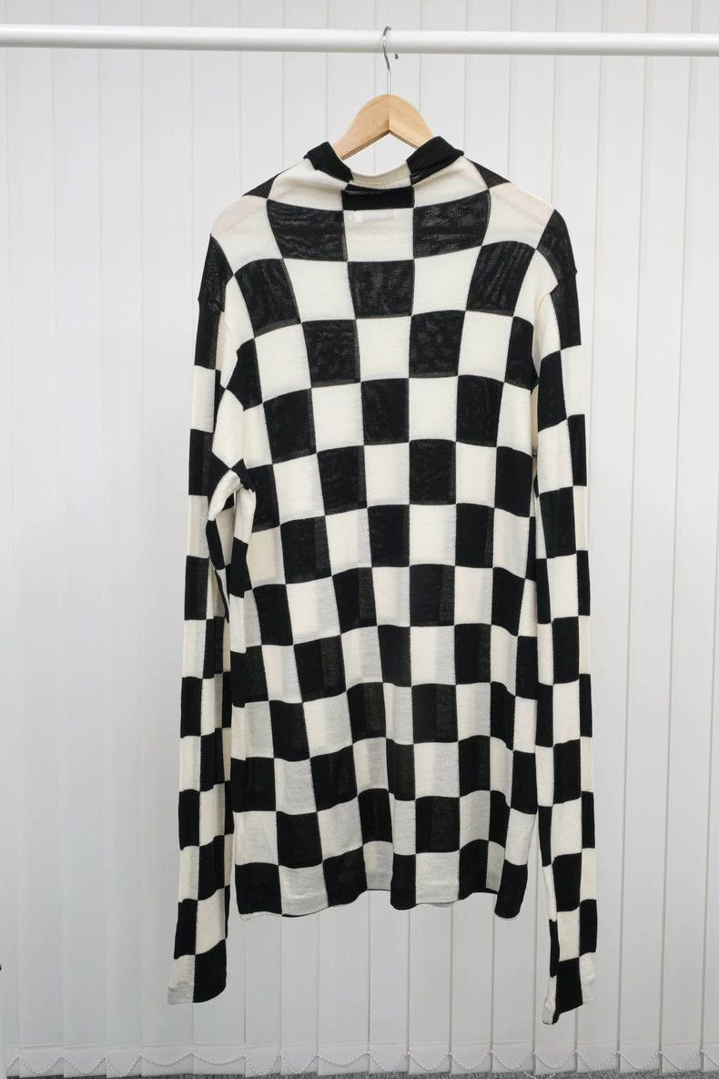 Jil Sander Jil Sander checkered wool top dress Size M / US 6-8 / IT 42-44 - 4 Thumbnail