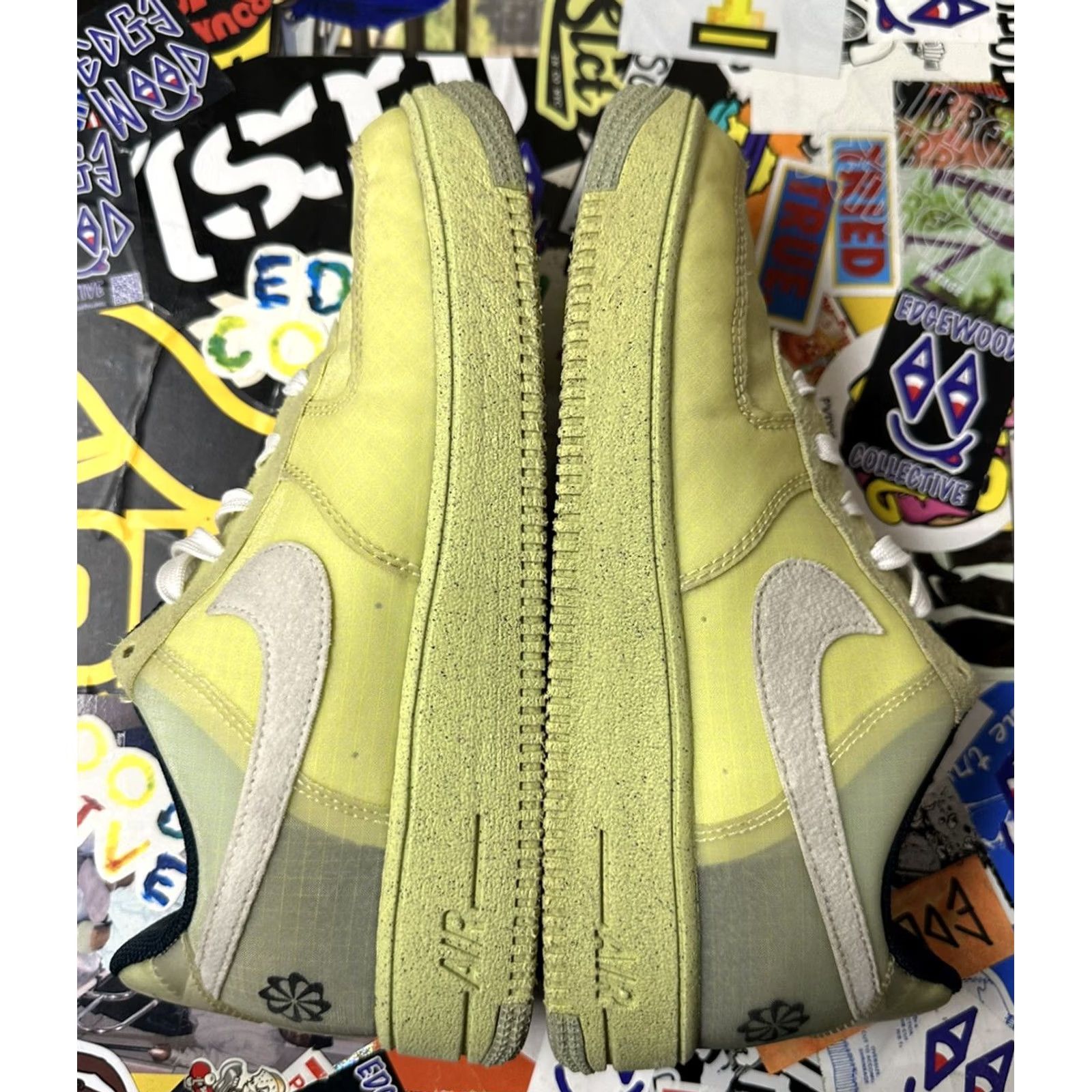 Nike Nike Air Force 1 One Low Crater GS Lemon Twist Yellow 6.5Y 8 Womens DH4339-700 Sneaker Size US 6 / IT 36 - 6 Thumbnail