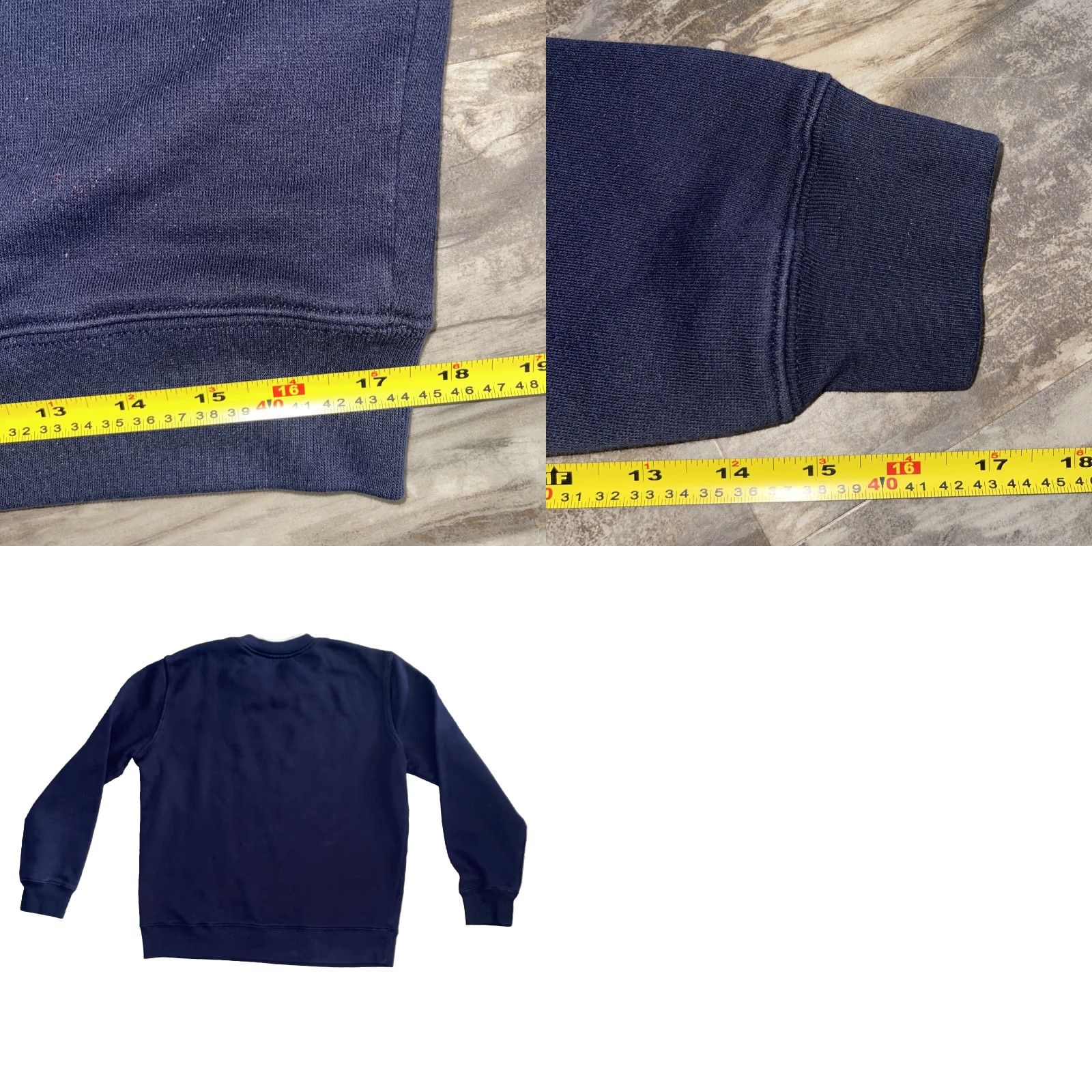 Vintage VINTAGE Women’s Small Snowman Winter Christmas Ugly Sweatshirt Navy Blue Size S / US 4 / IT 40 - 8 Thumbnail