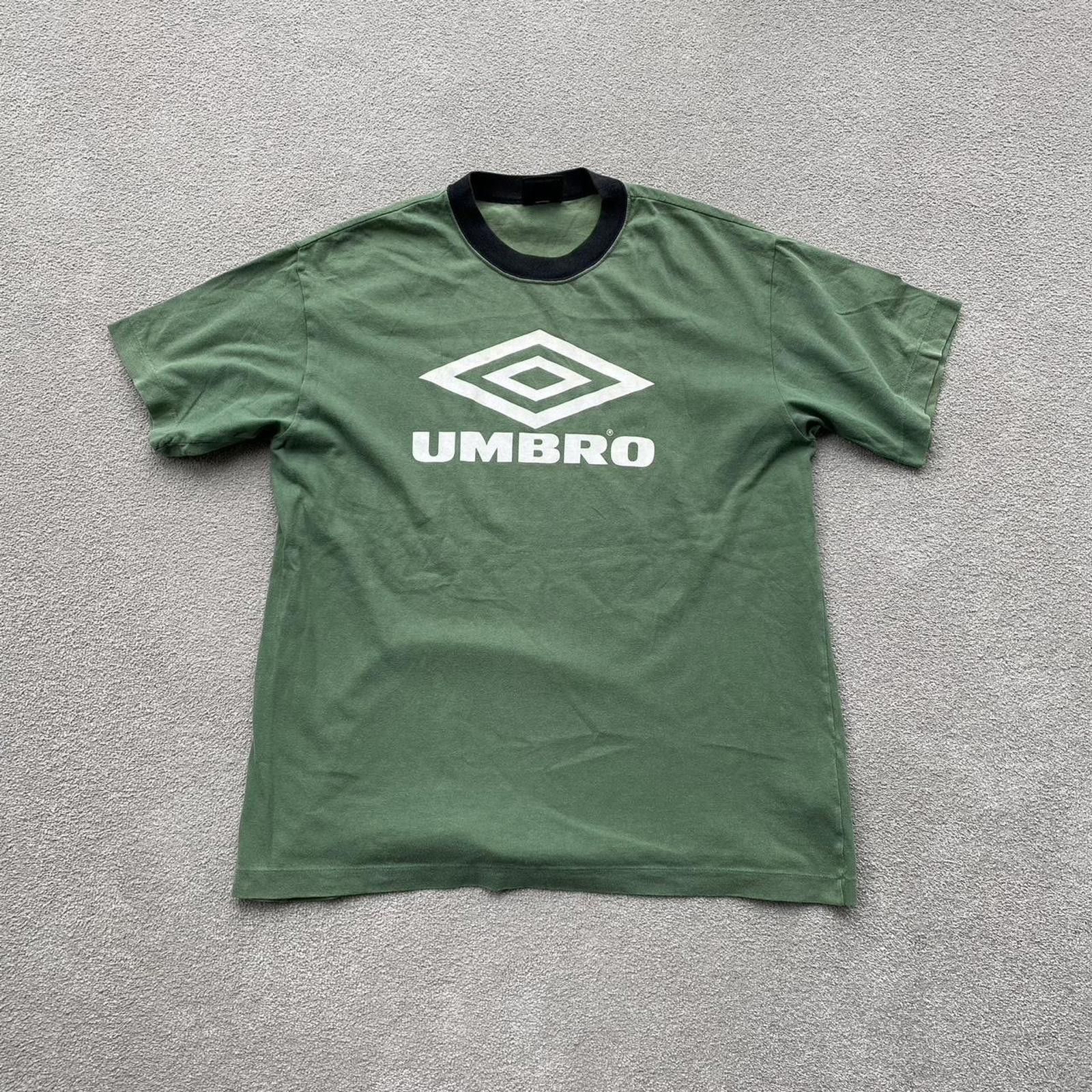 Umbro Umbro Japan Vintage Single Stitch T Shirt Size US M / EU 48-50 / 2 - 1 Thumbnail