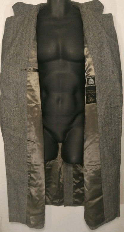 Aquascutum Pure Wool Men Coat Grey Long Lined Coat Sz 46 AQUASCUTUM Size US S / EU 44-46 / 1 - 5 Thumbnail
