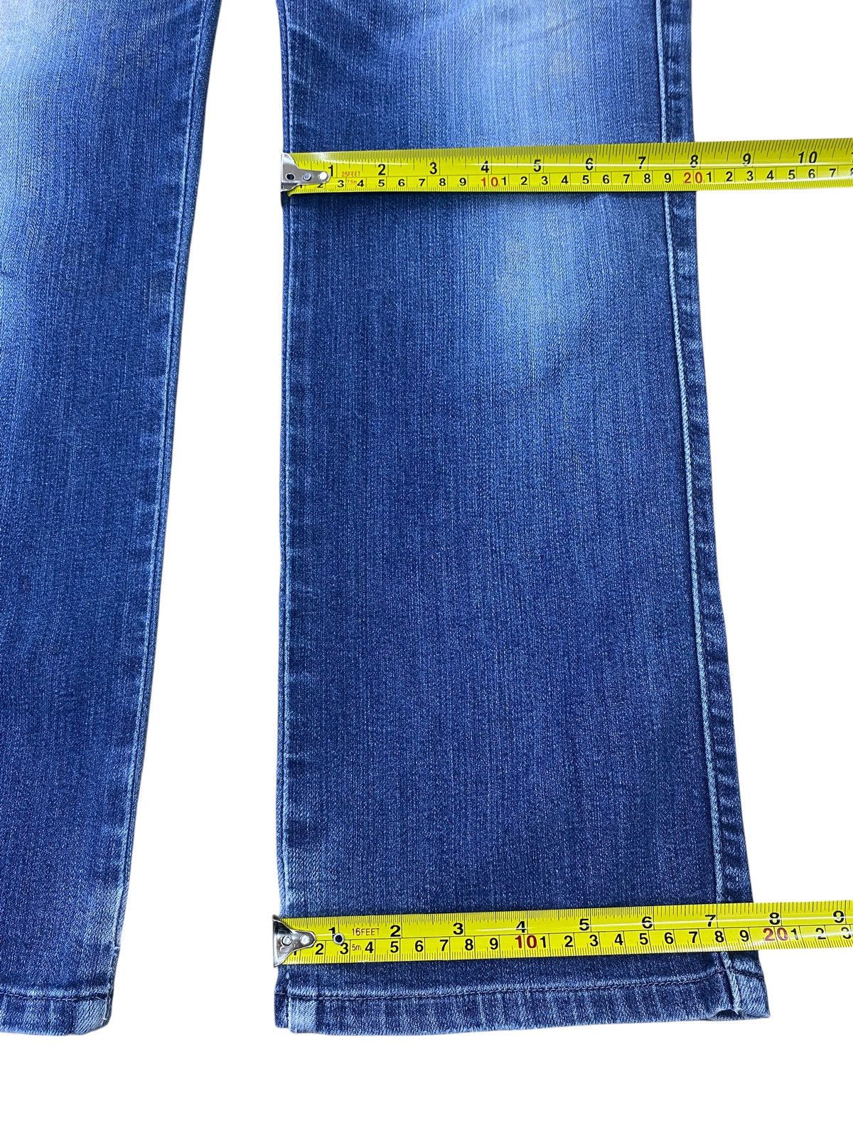 Edwin Vintage Edwin Whiskers Faded Blue Wash Style Loose Jeans Size US 33 - 8 Thumbnail