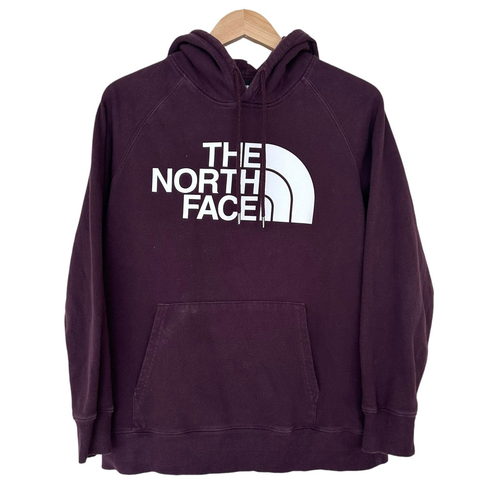 The North Face The North Face Dark Purple Hoodie Sz L Size L / US 10 / IT 46 - 6 Thumbnail