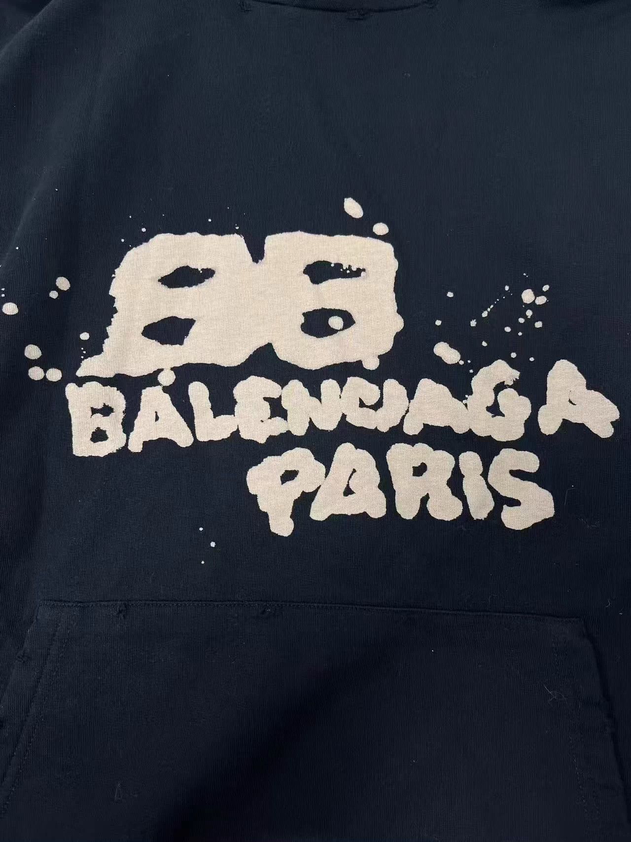 Balenciaga Balenciaga logo print oversized hoodie men's new XS/4 Size US XS / EU 42 / 0 - 3 Thumbnail