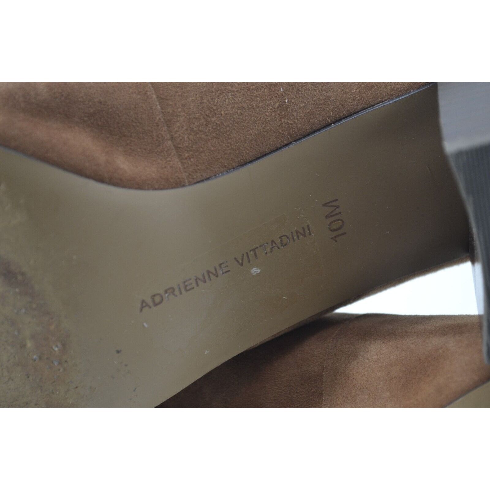 Other Adrienne Vittadini Women's Suede Brown Round Toe Pumps Sz 10 Size US 10 / IT 40 - 8 Thumbnail