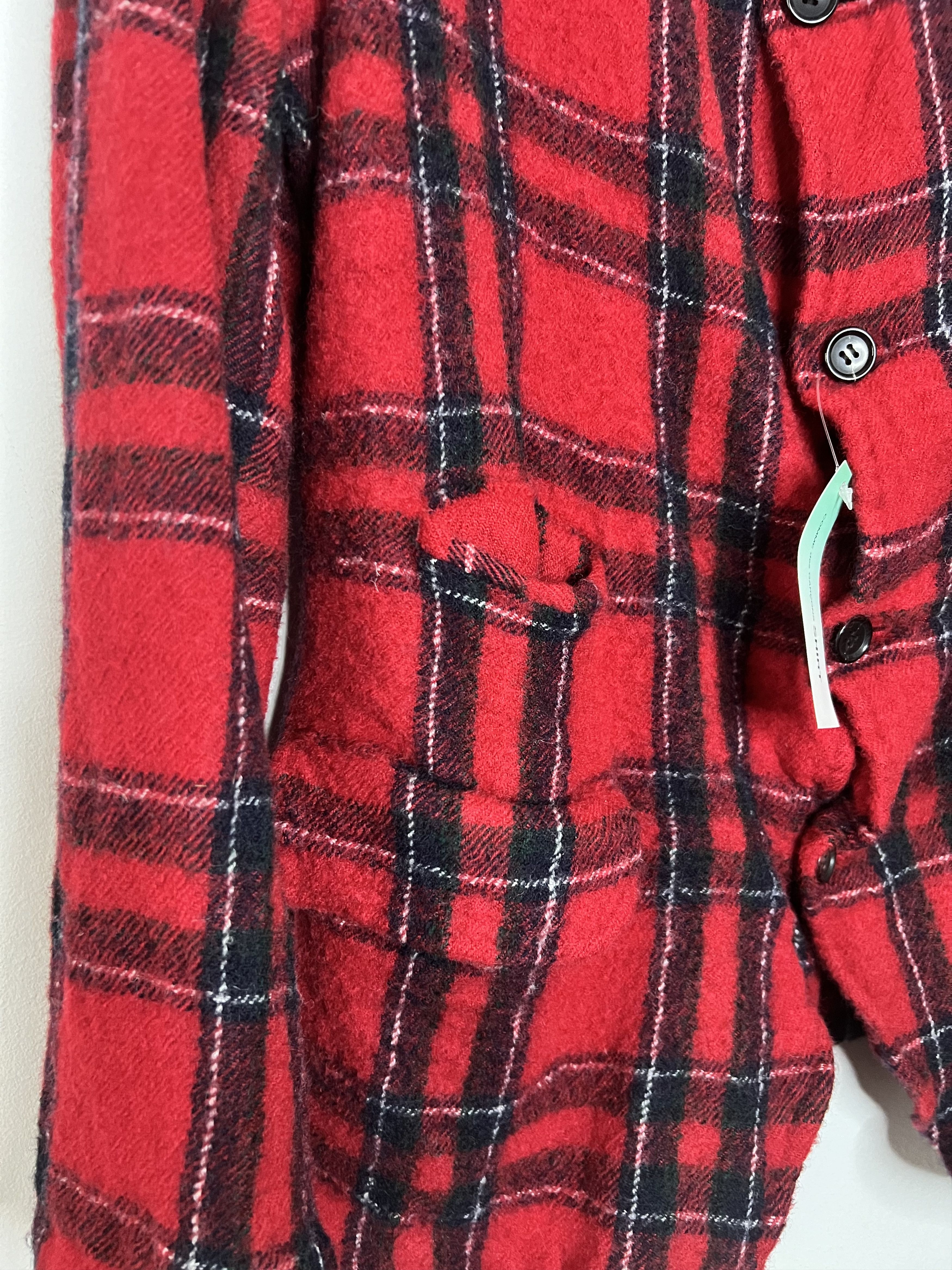 Comme des Garcons SHIRT Runway F/W 22/23 Tartan-Check Blazer Size 38L - 6 Thumbnail