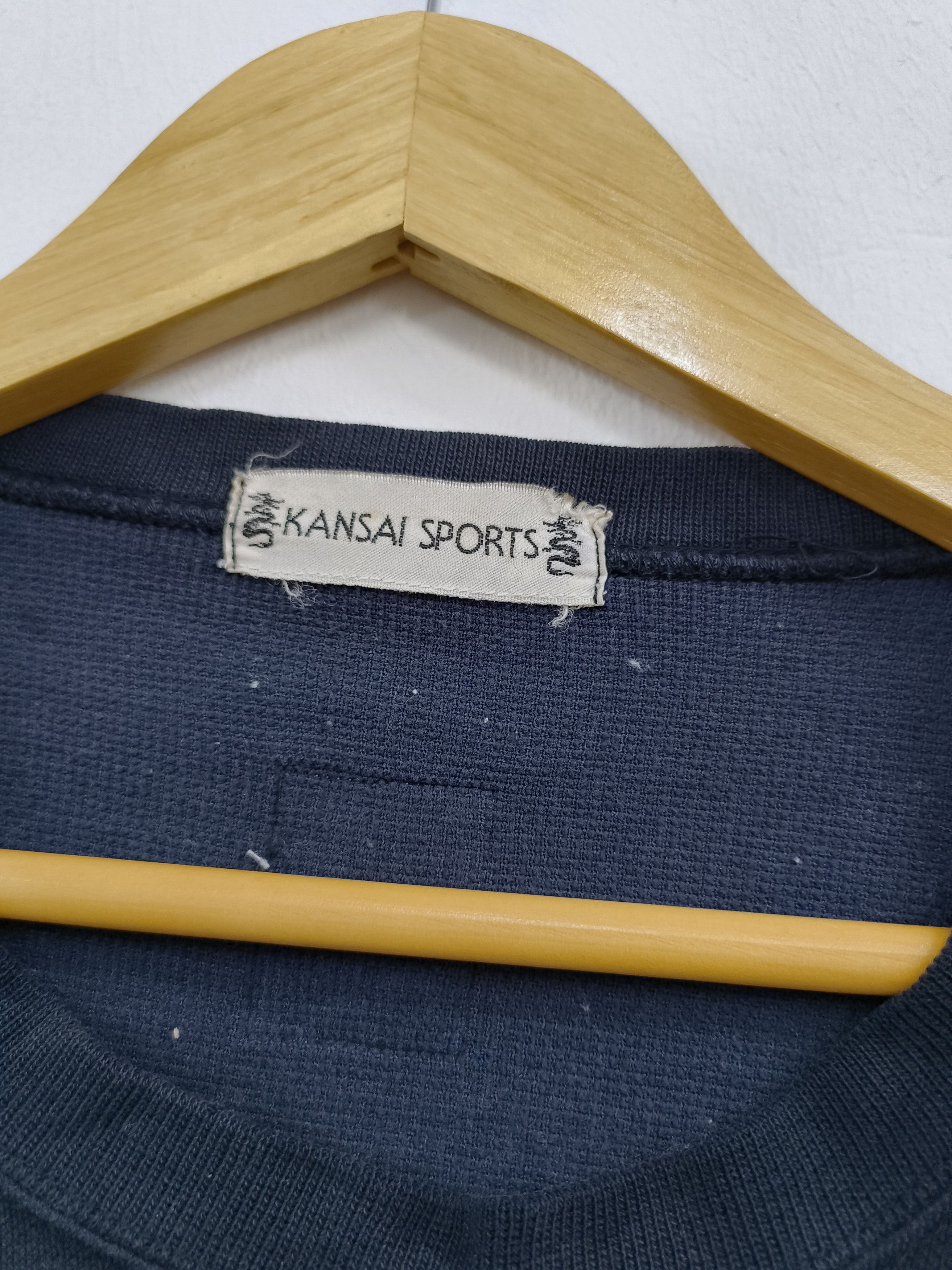 Kansai Yamamoto Vintage Distress Kansai dragon sweatshirt kansai Yamamoto Size US L / EU 52-54 / 3 - 4 Thumbnail