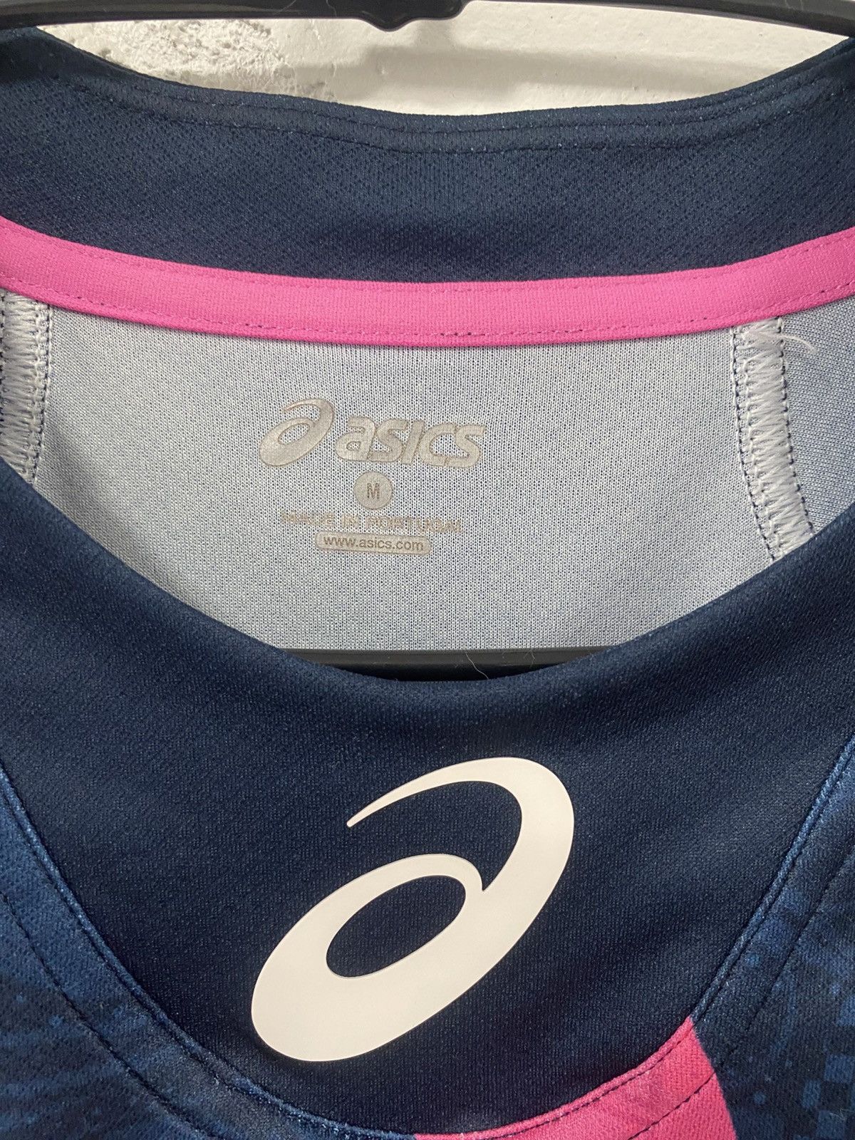 Asics Asics Stade Francais Rugby 2015/2016 home jersey size: M Size US M / EU 48-50 / 2 - 2 Thumbnail