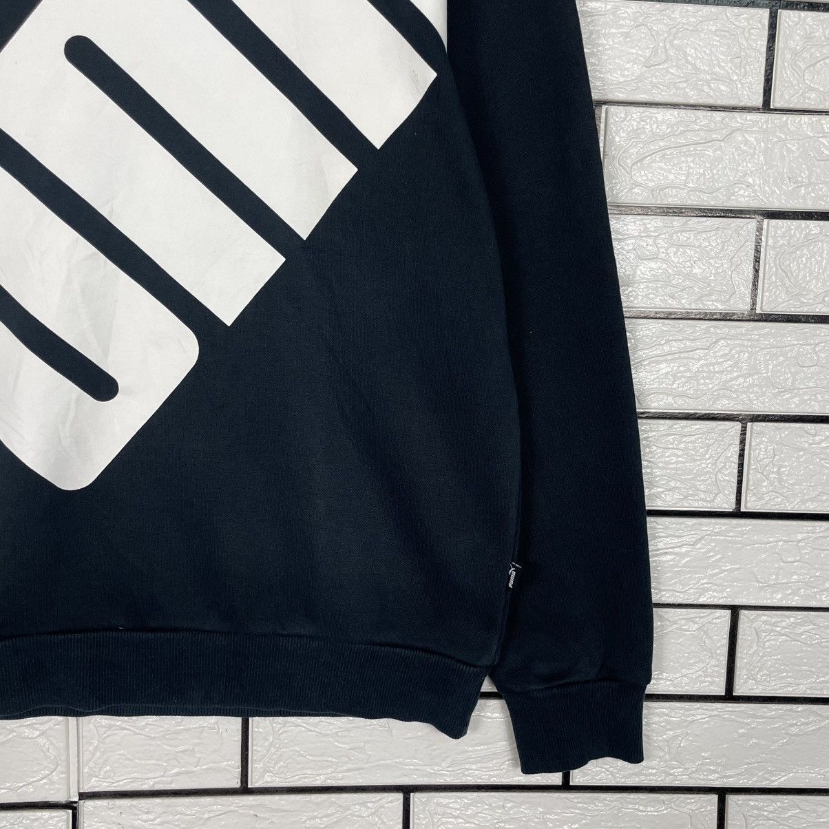 Puma Puma Big Logo Black Sweatshirt Size US S / EU 44-46 / 1 - 4 Thumbnail